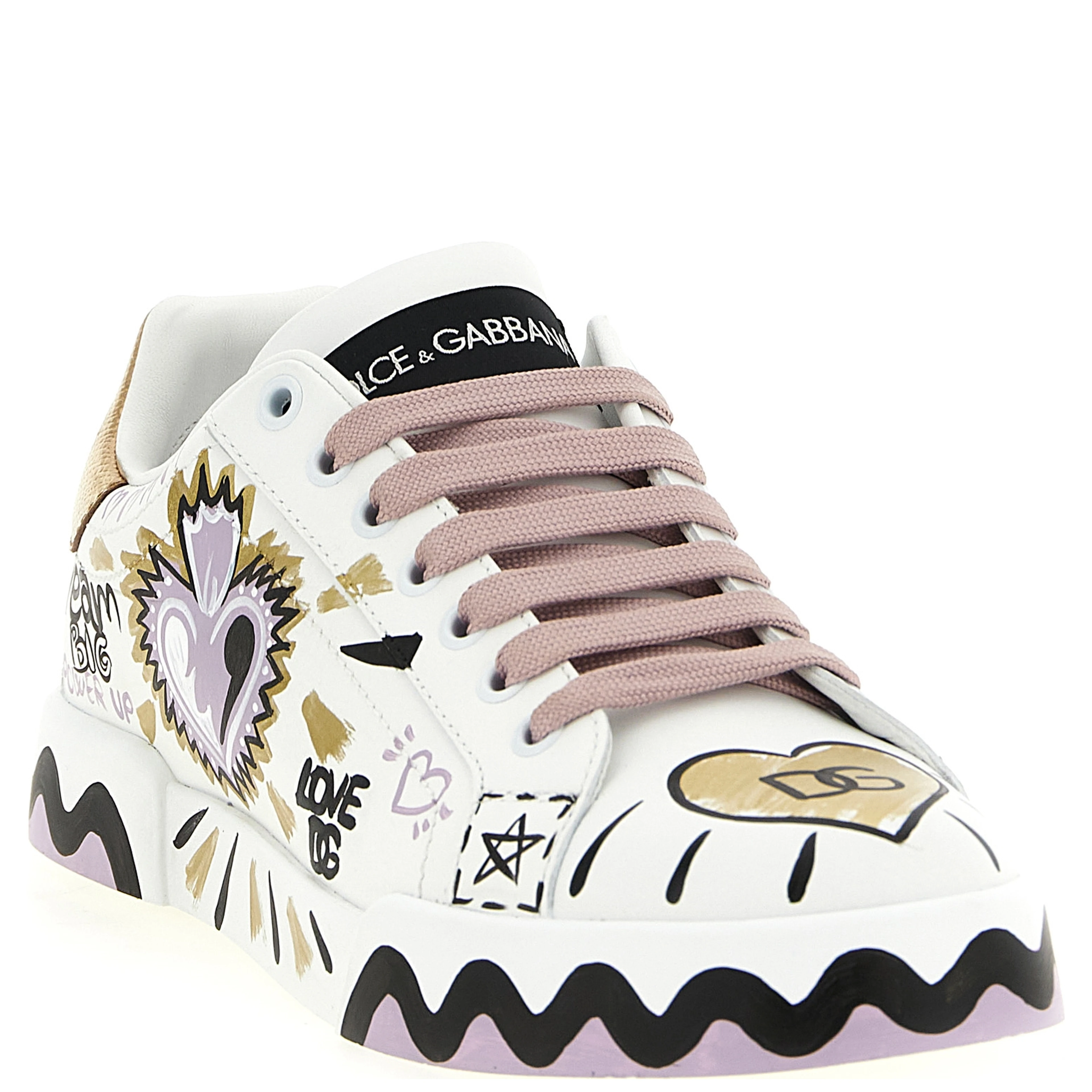Multicolor Calfskin Low Top Sneakers