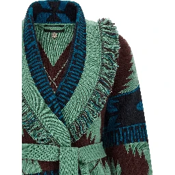 Multicolor Cashmere Cardigan