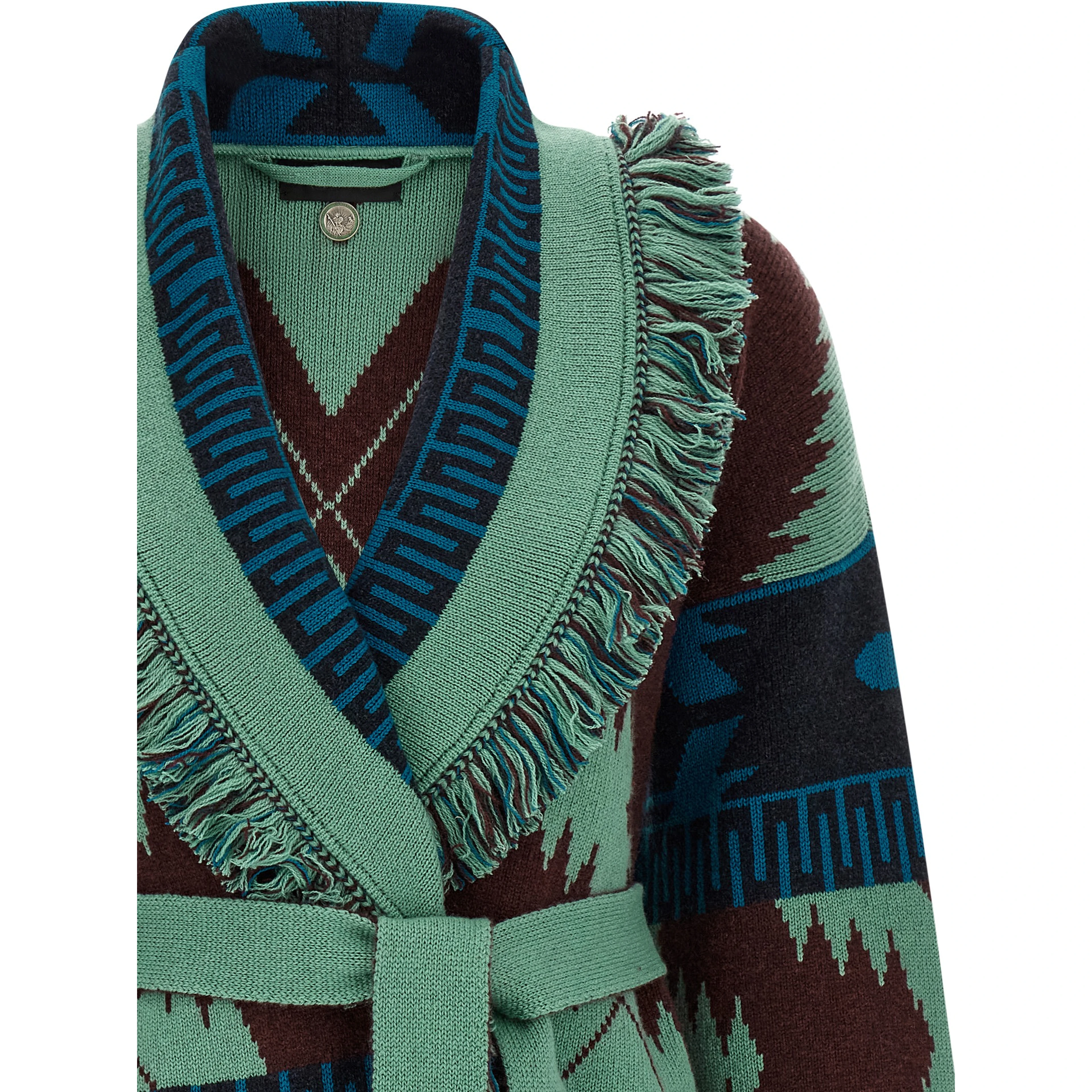 Multicolor Cashmere Cardigan