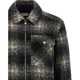 Gray Polyester Blouse