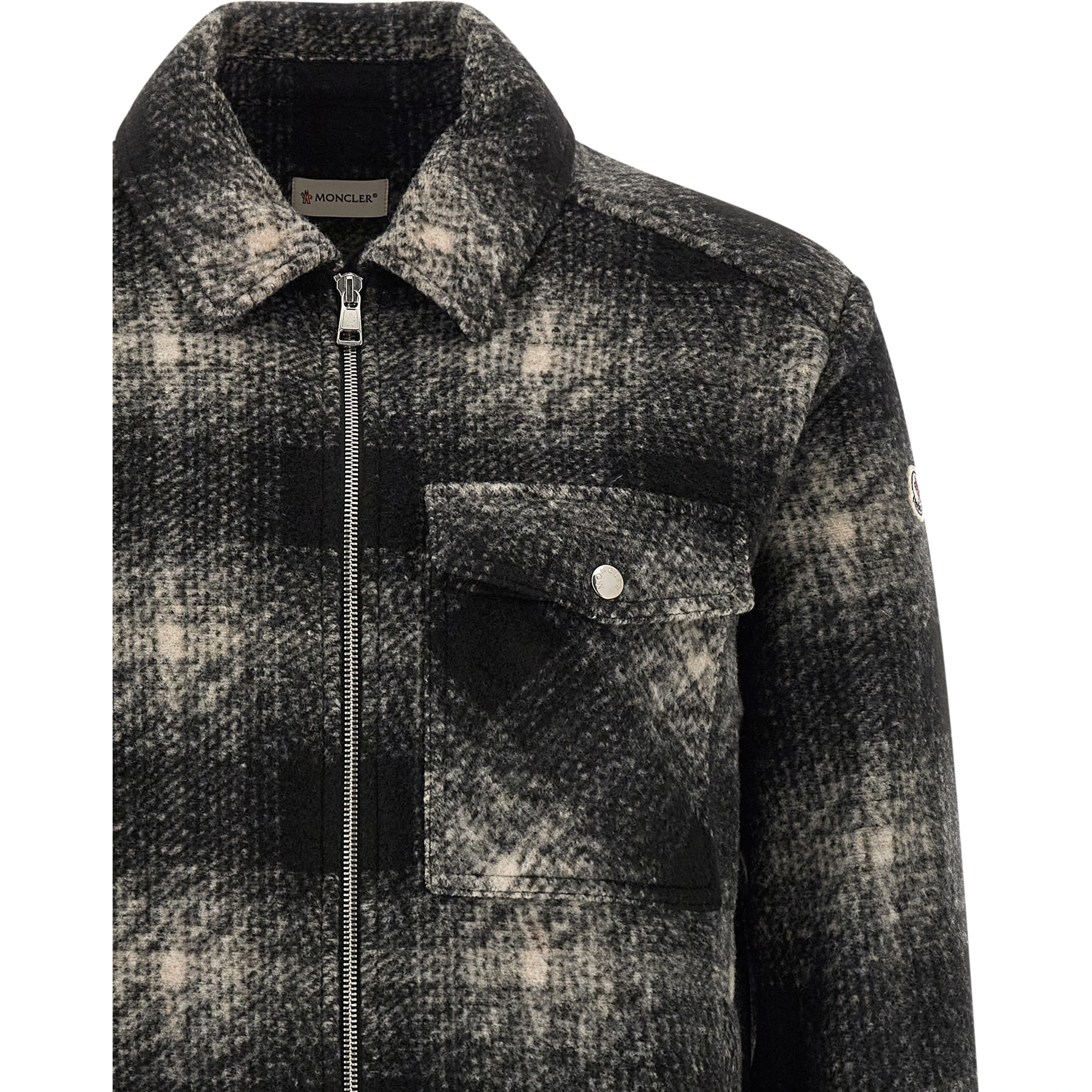 Gray Polyester Blouse