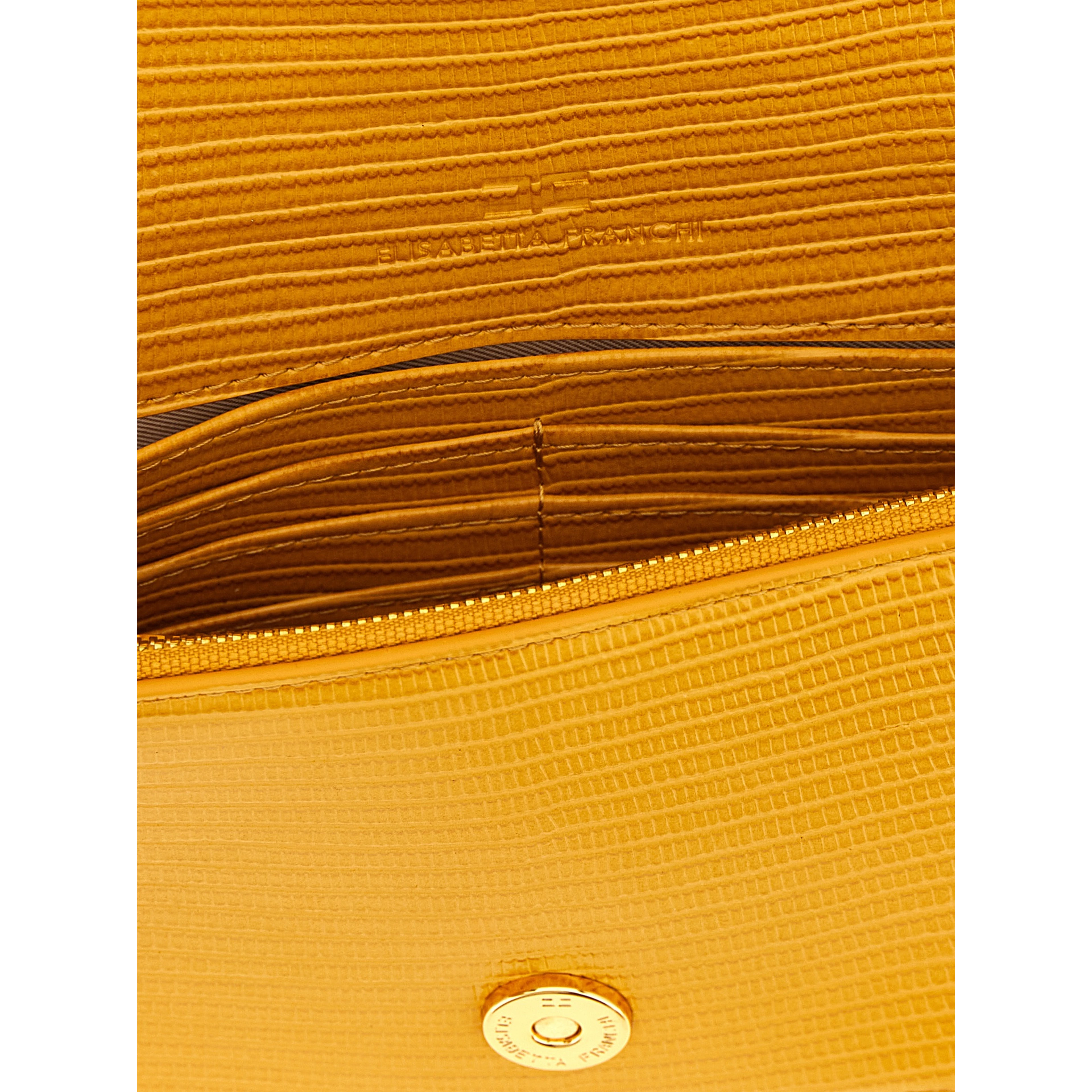 Beige Polyester Crossbody Bag