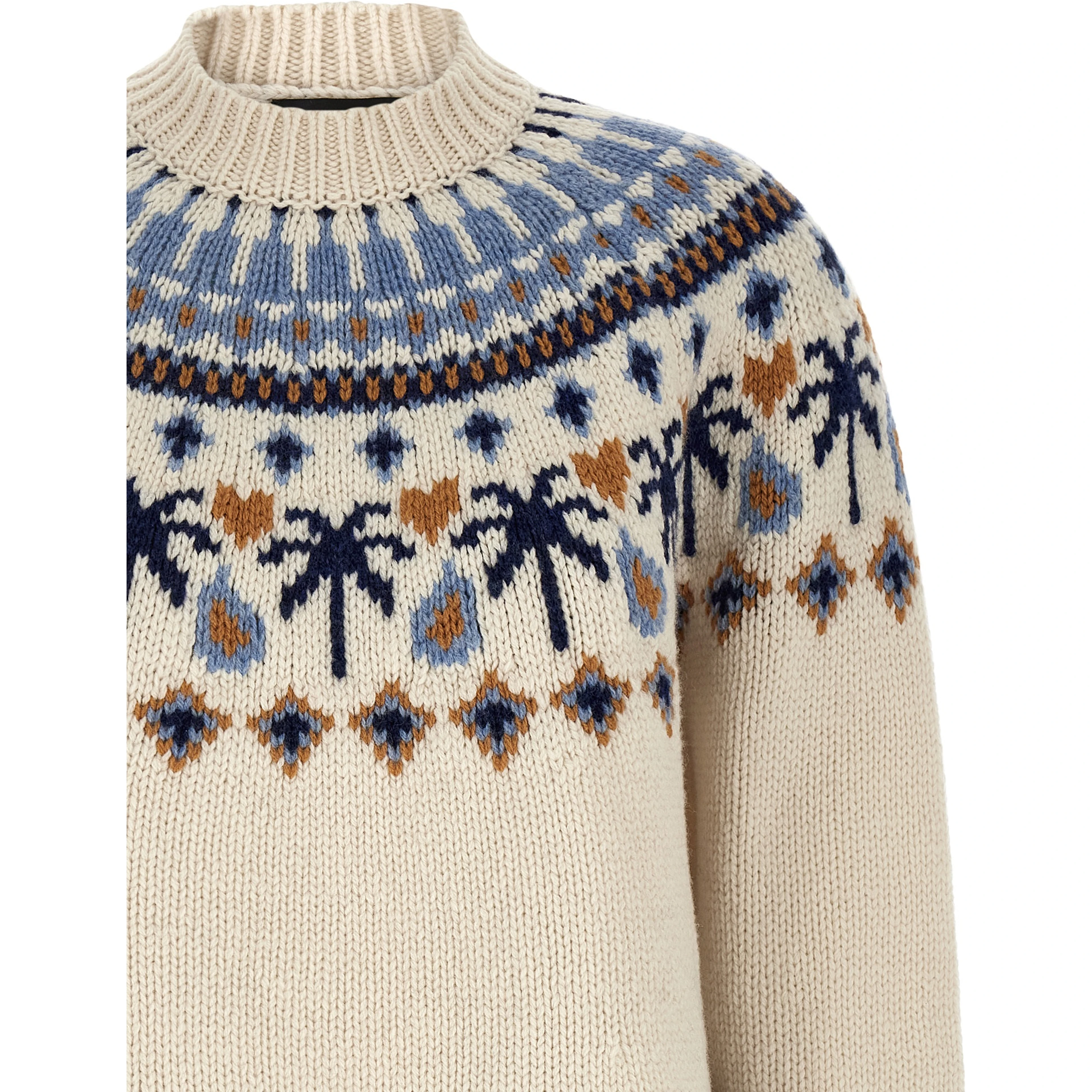 Multicolor Virgin Wool Cardigan