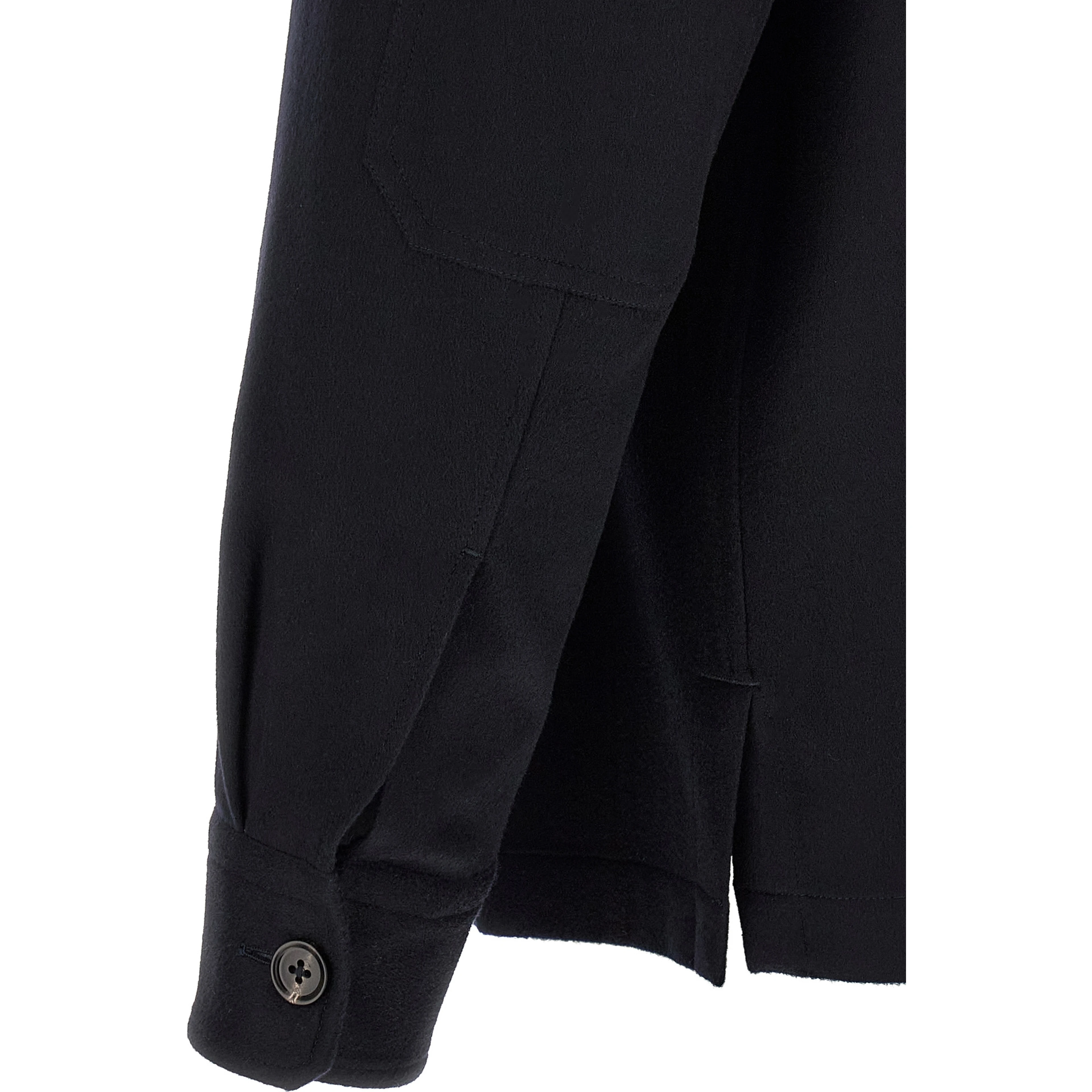 Blue Wool Blouse