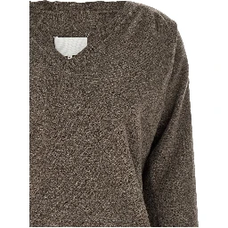 Brown Virgin Wool Cardigan