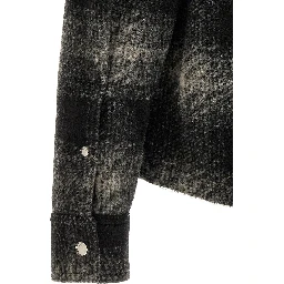 Gray Polyester Blouse