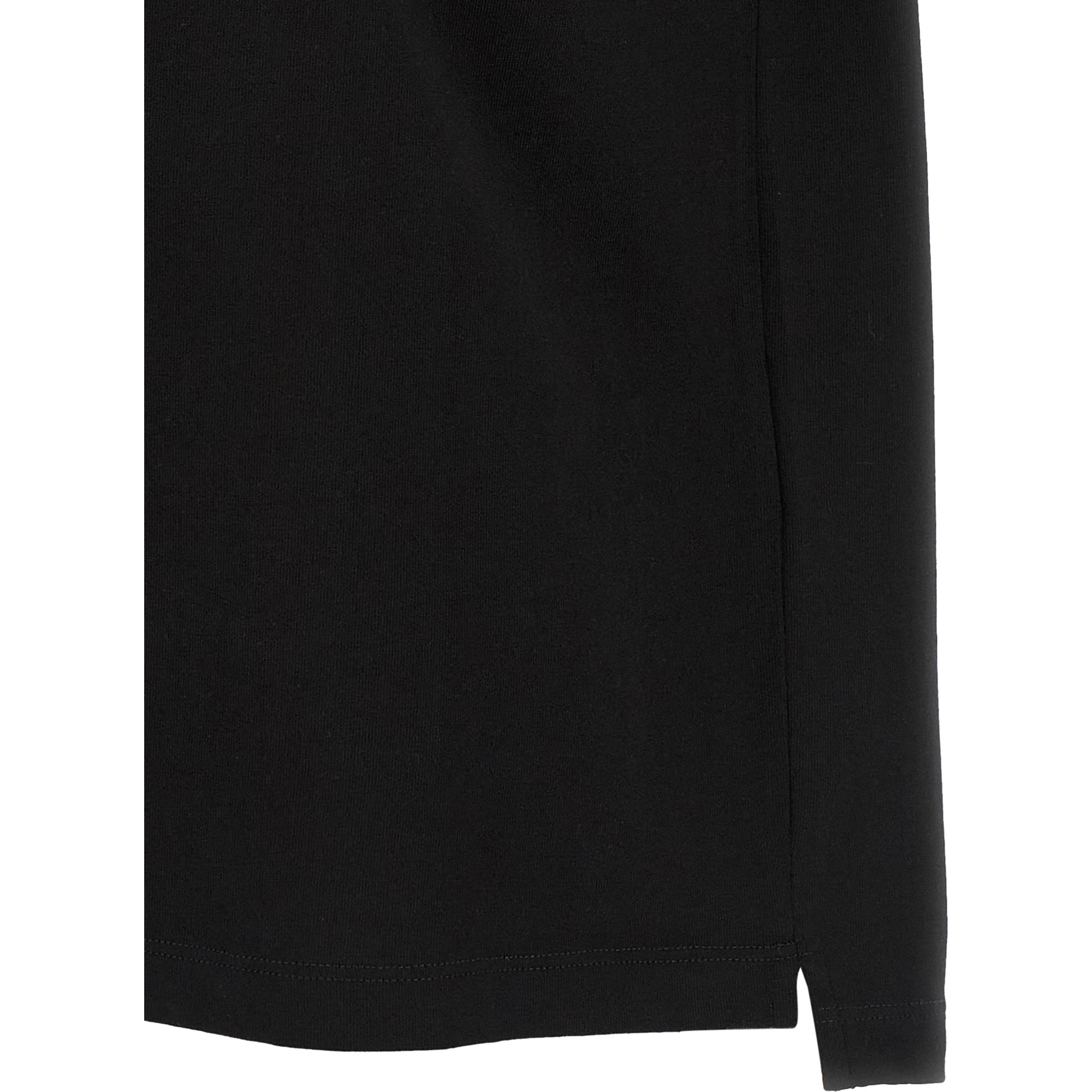Black Cotton T-Shirt