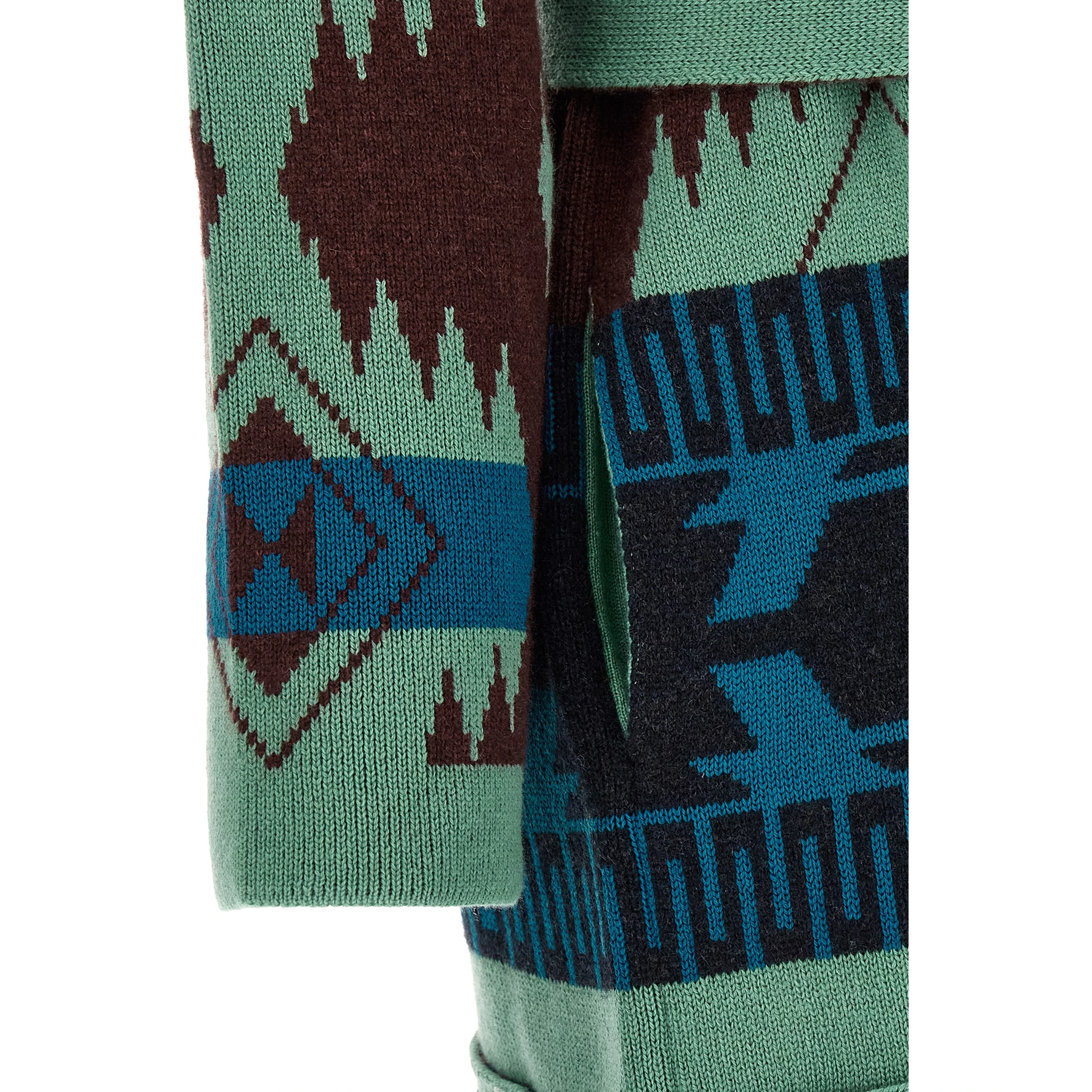 Multicolor Cashmere Cardigan