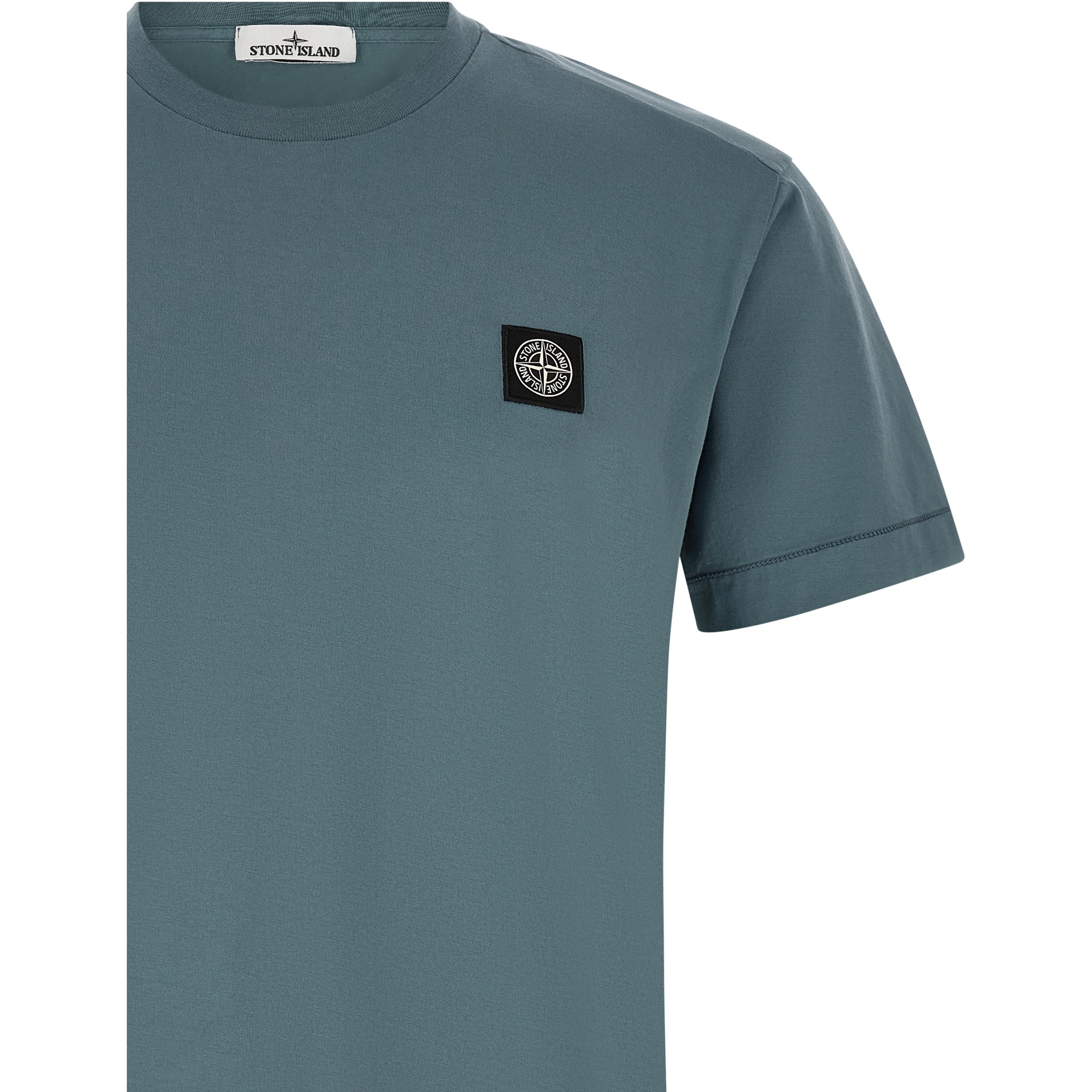 Blue Cotton T-Shirt