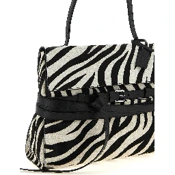 Bicolor Calfskin Handbag