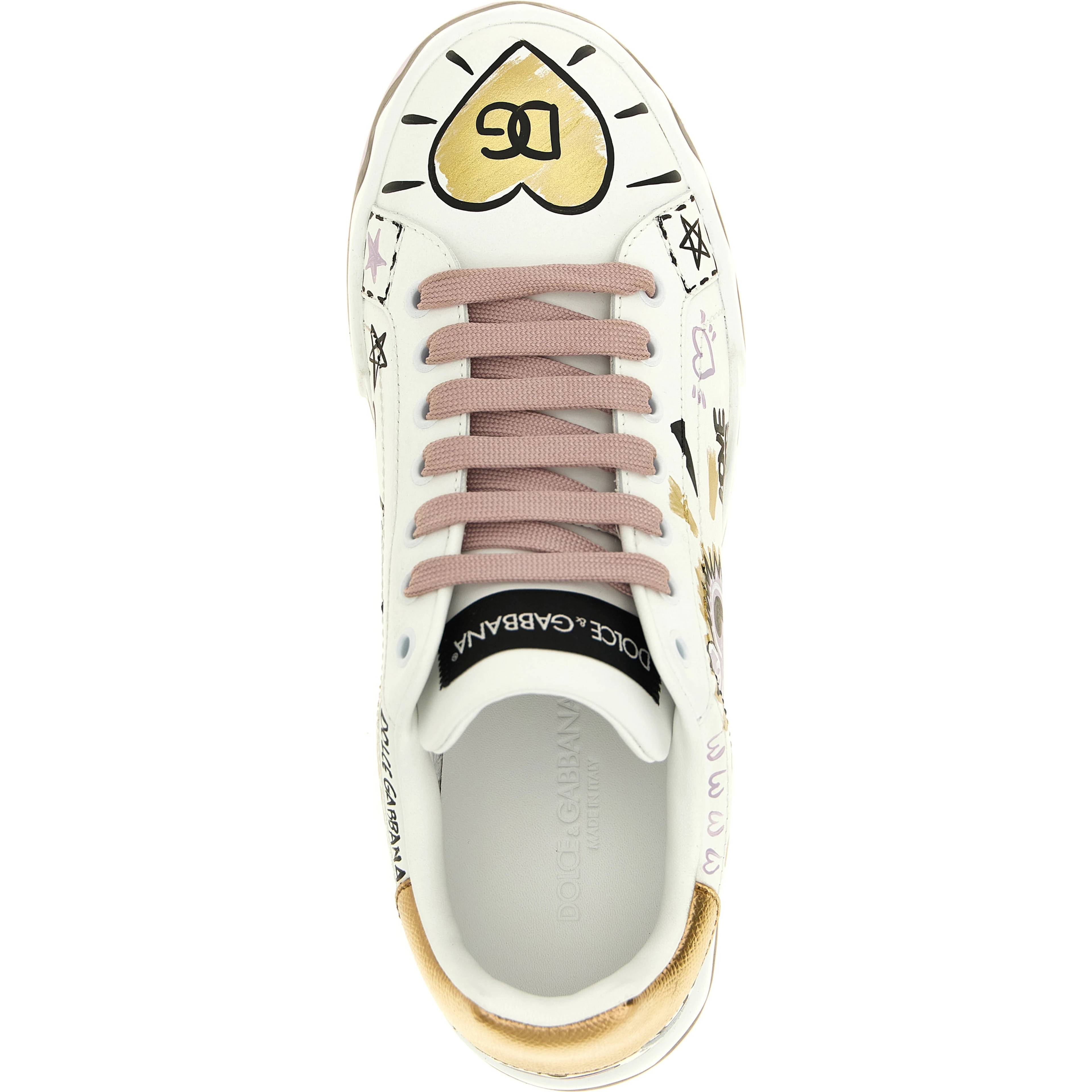 Multicolor Calfskin Low Top Sneakers