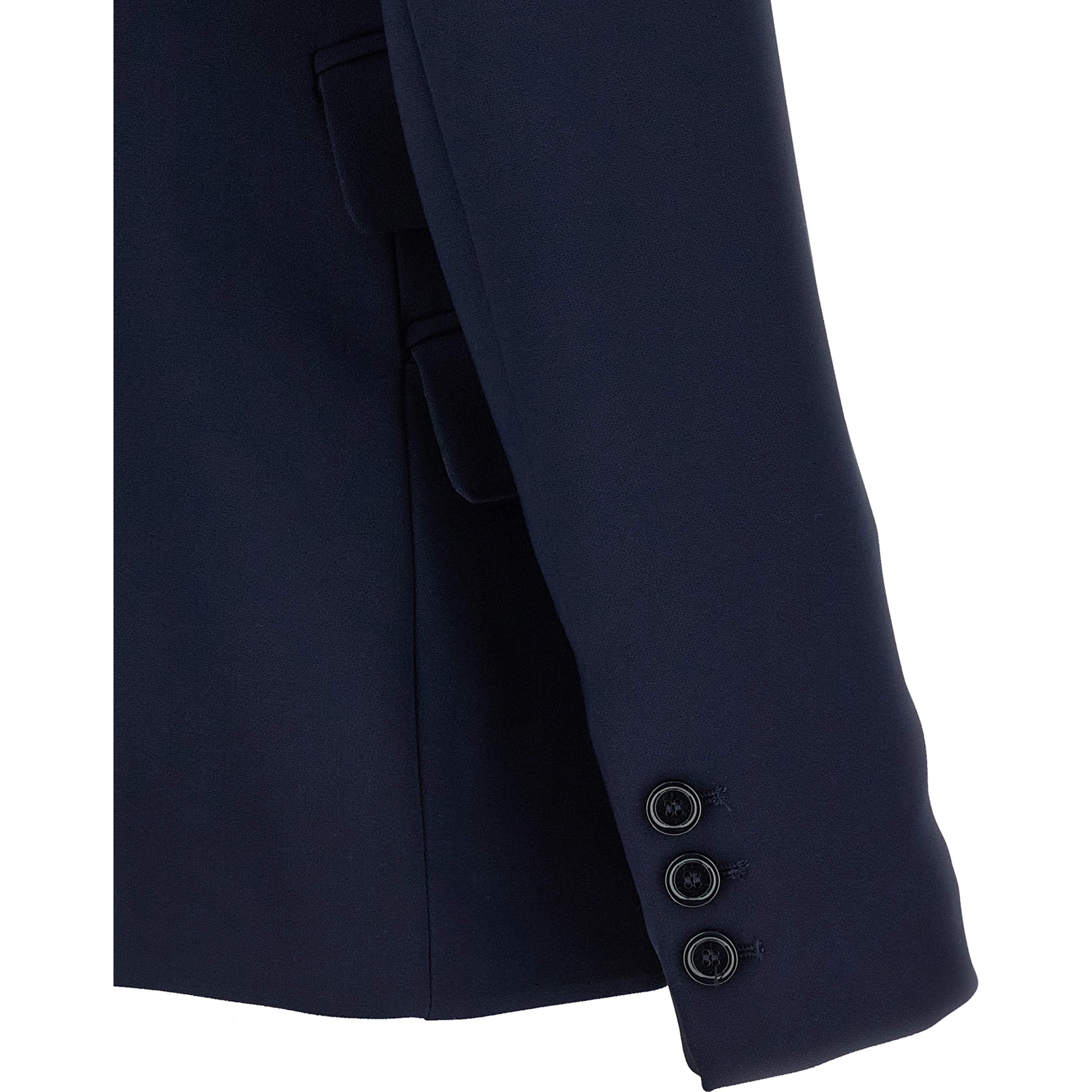 Blue Polyester Blazer