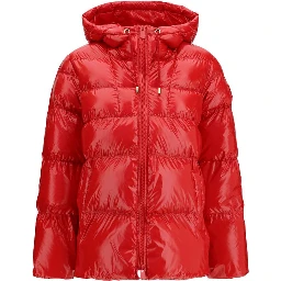 Multicolor Polyamide Full-Length Jacket