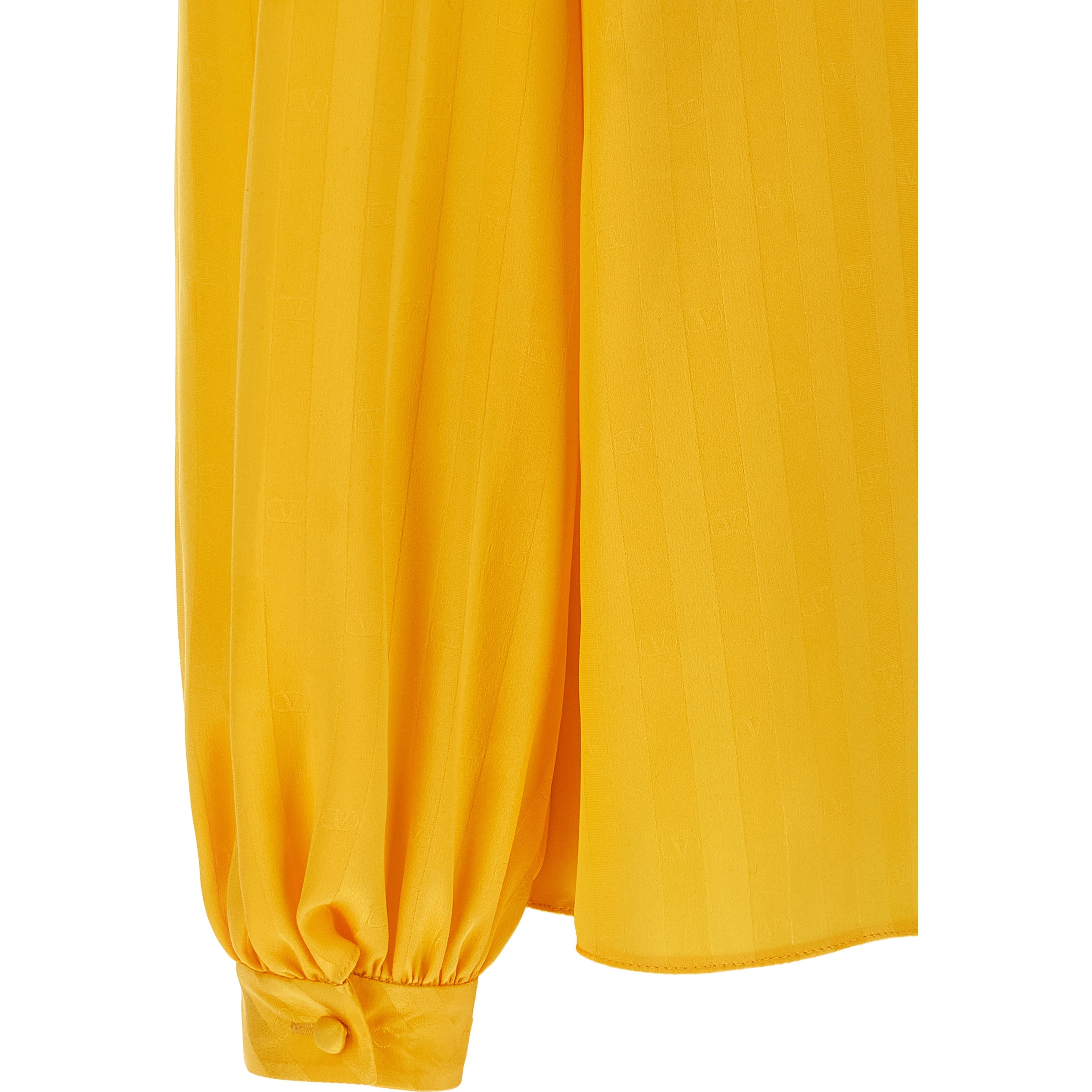 Bicolor Silk Blouse