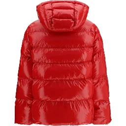 Multicolor Polyamide Full-Length Jacket