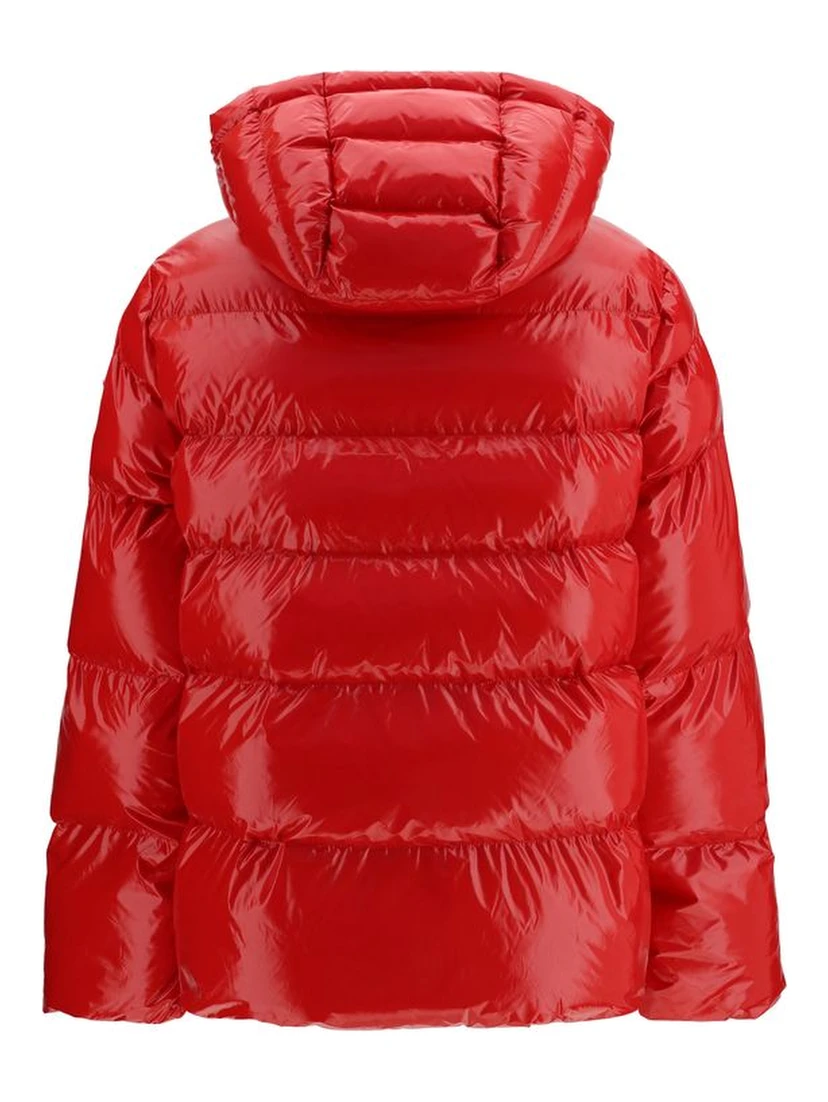 Multicolor Polyamide Full-Length Jacket