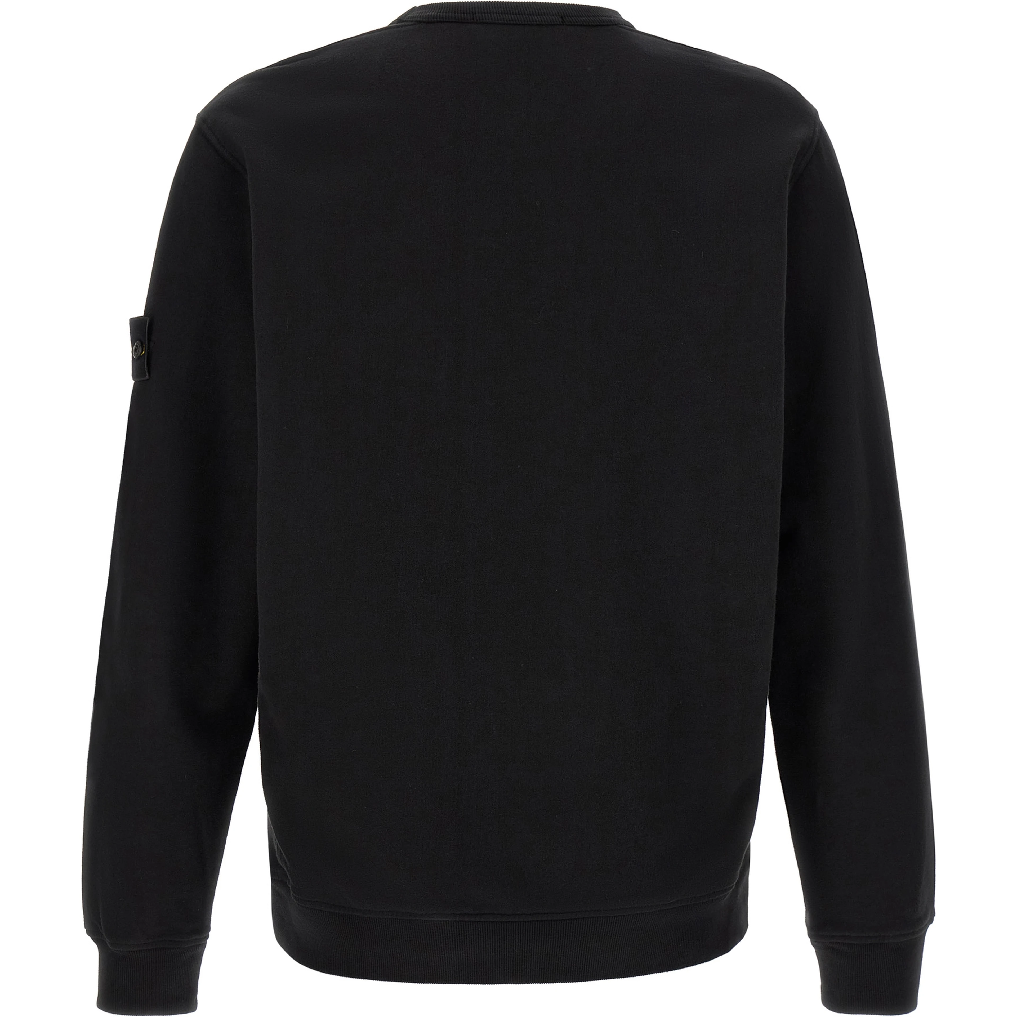 Black Cotton Sweatshirt