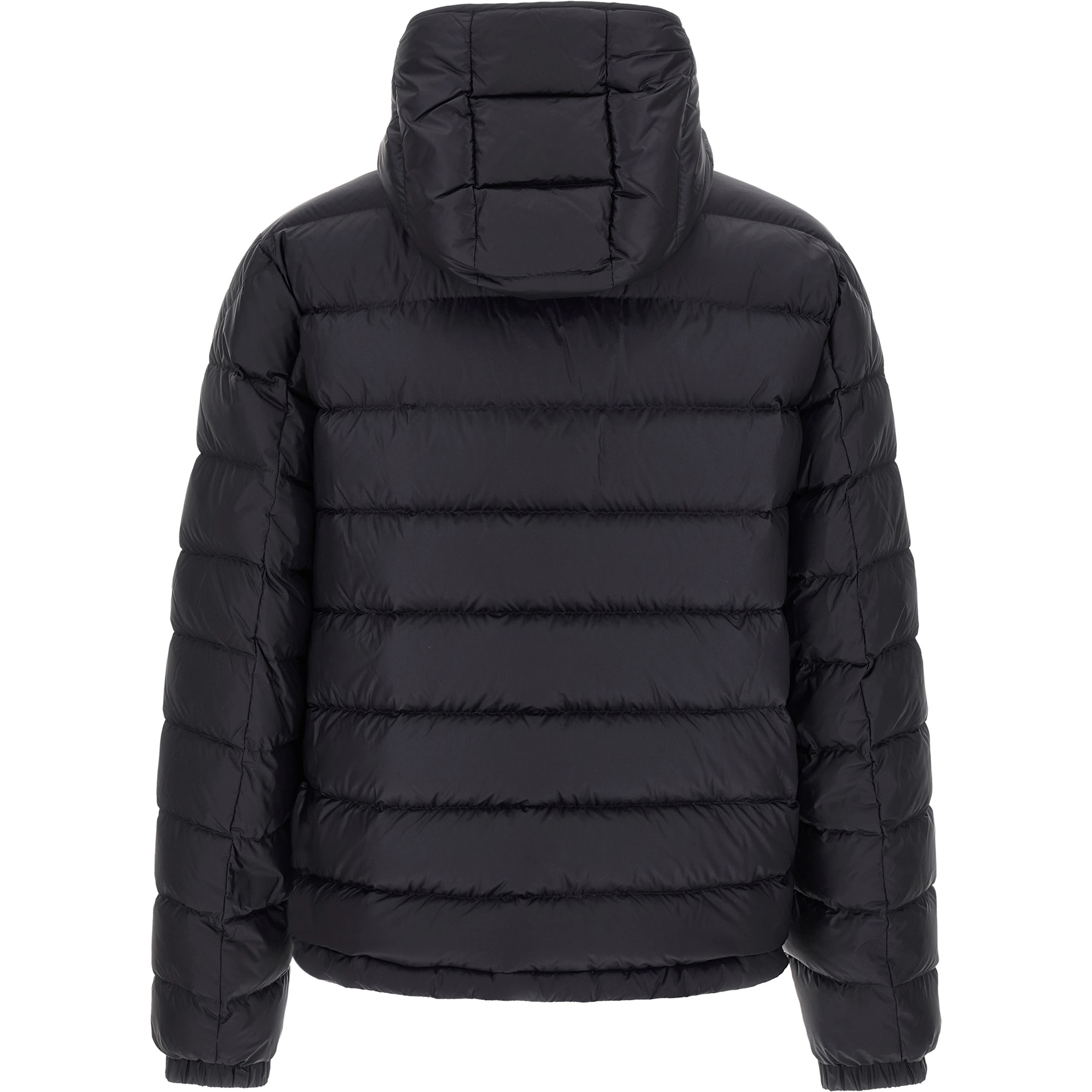 Blue Polyamide Full-Length Jacket