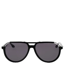 Black Acetate & Stainless Steel Sunglasses