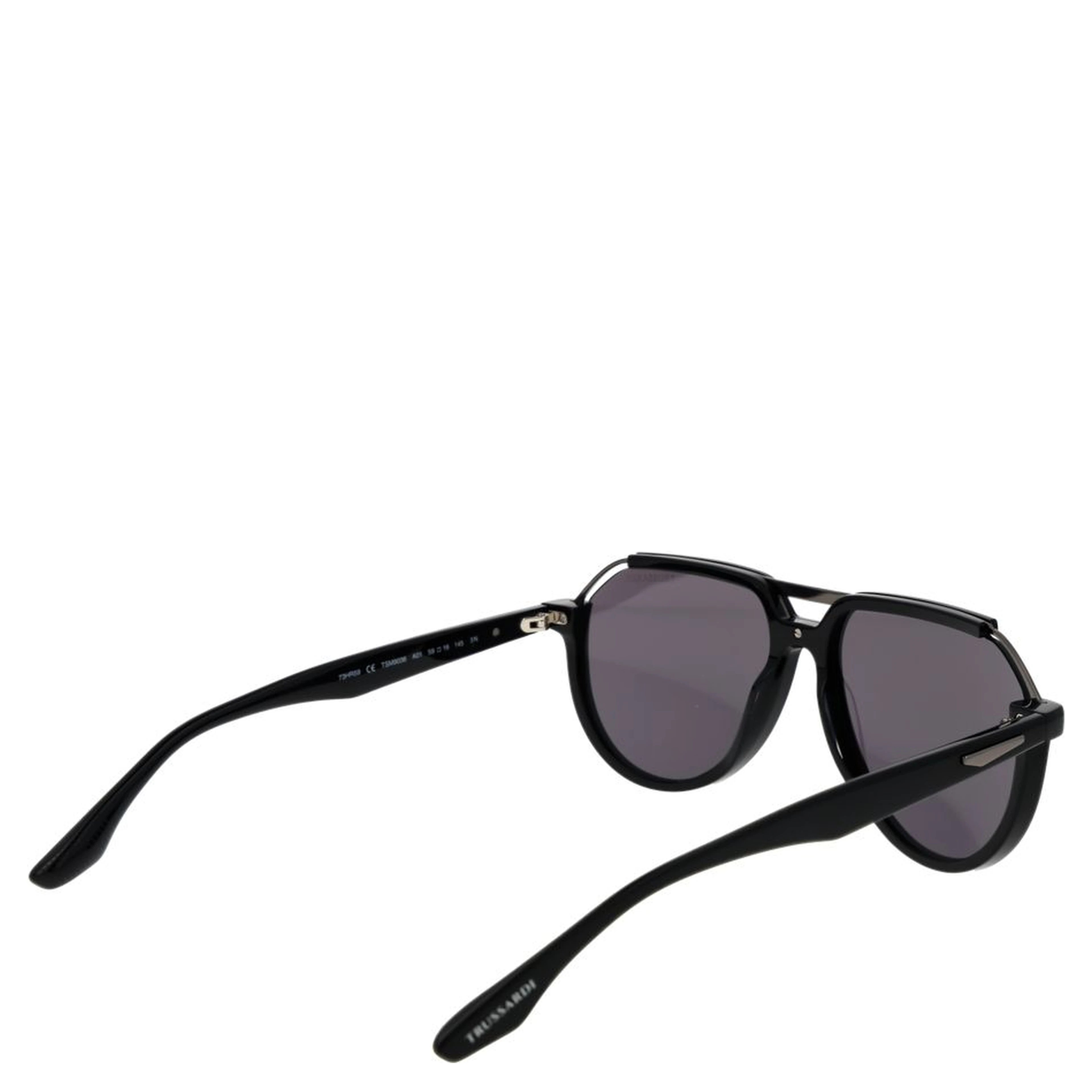 Black Acetate & Stainless Steel Sunglasses