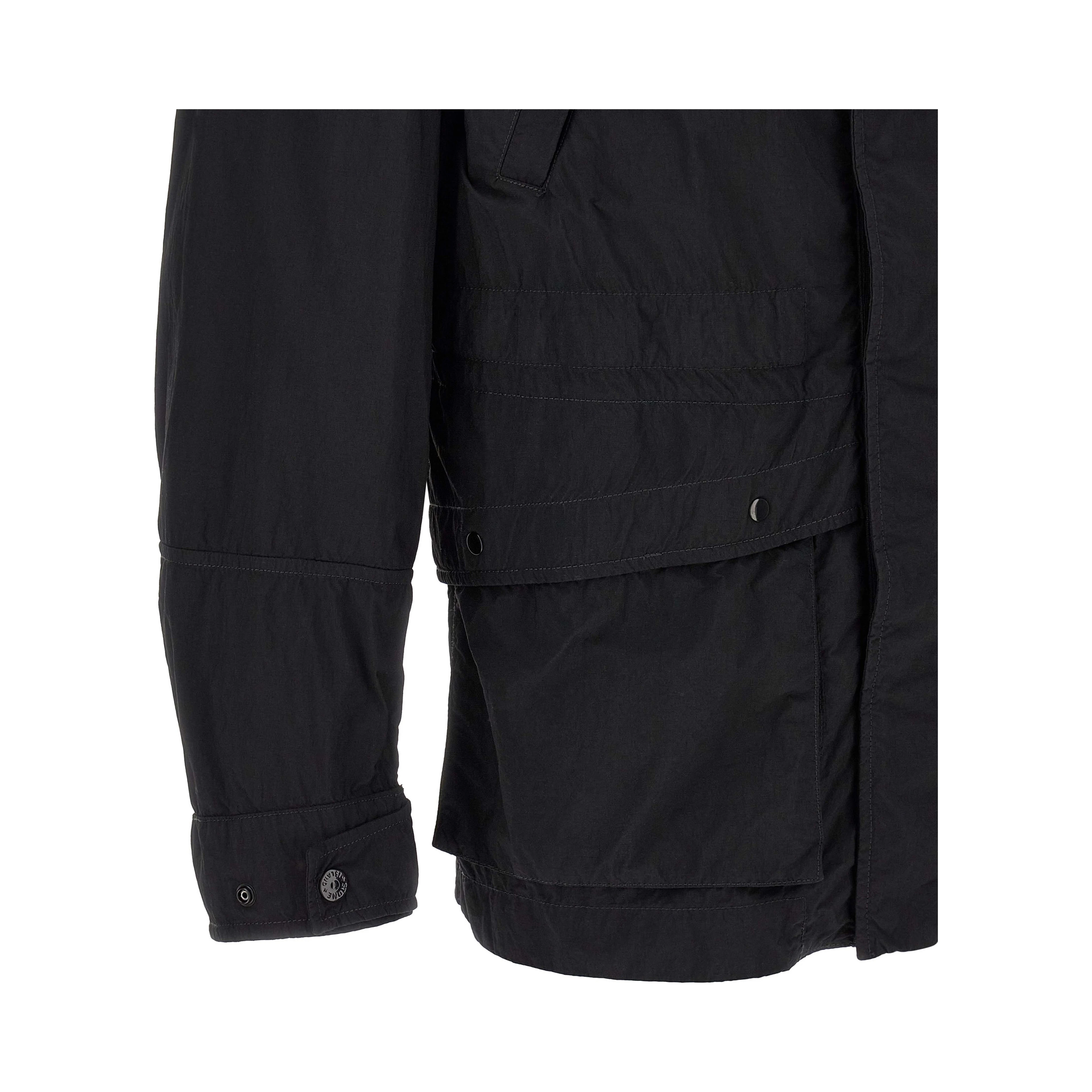 Black Polyamide Shell Jacket