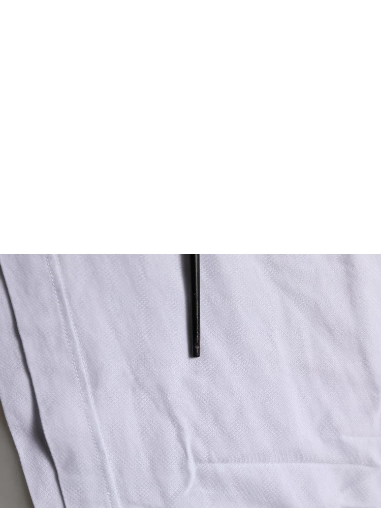 White Cotton Gold DG Logo Crew Neck T-shirt