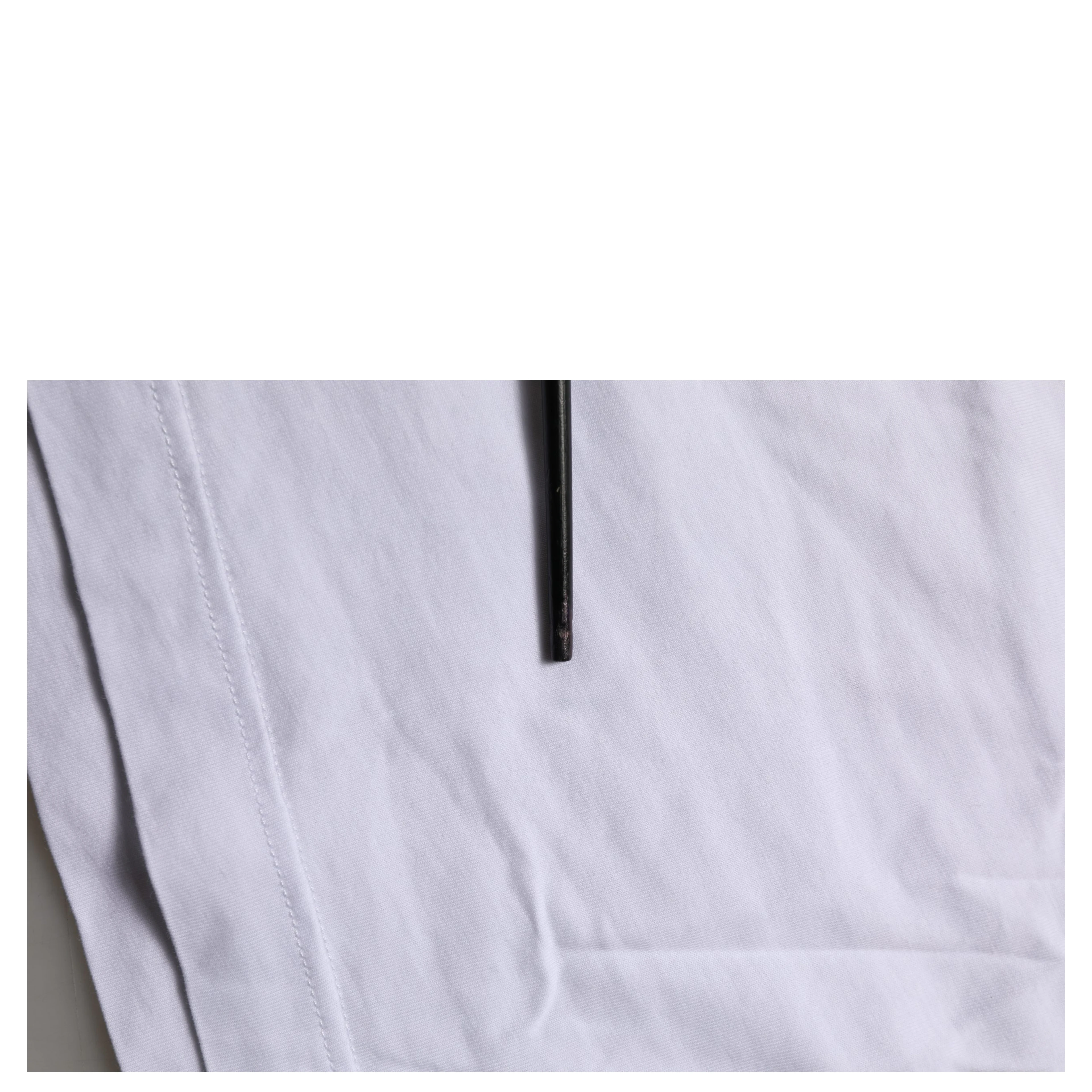 White Cotton Gold DG Logo Crew Neck T-shirt
