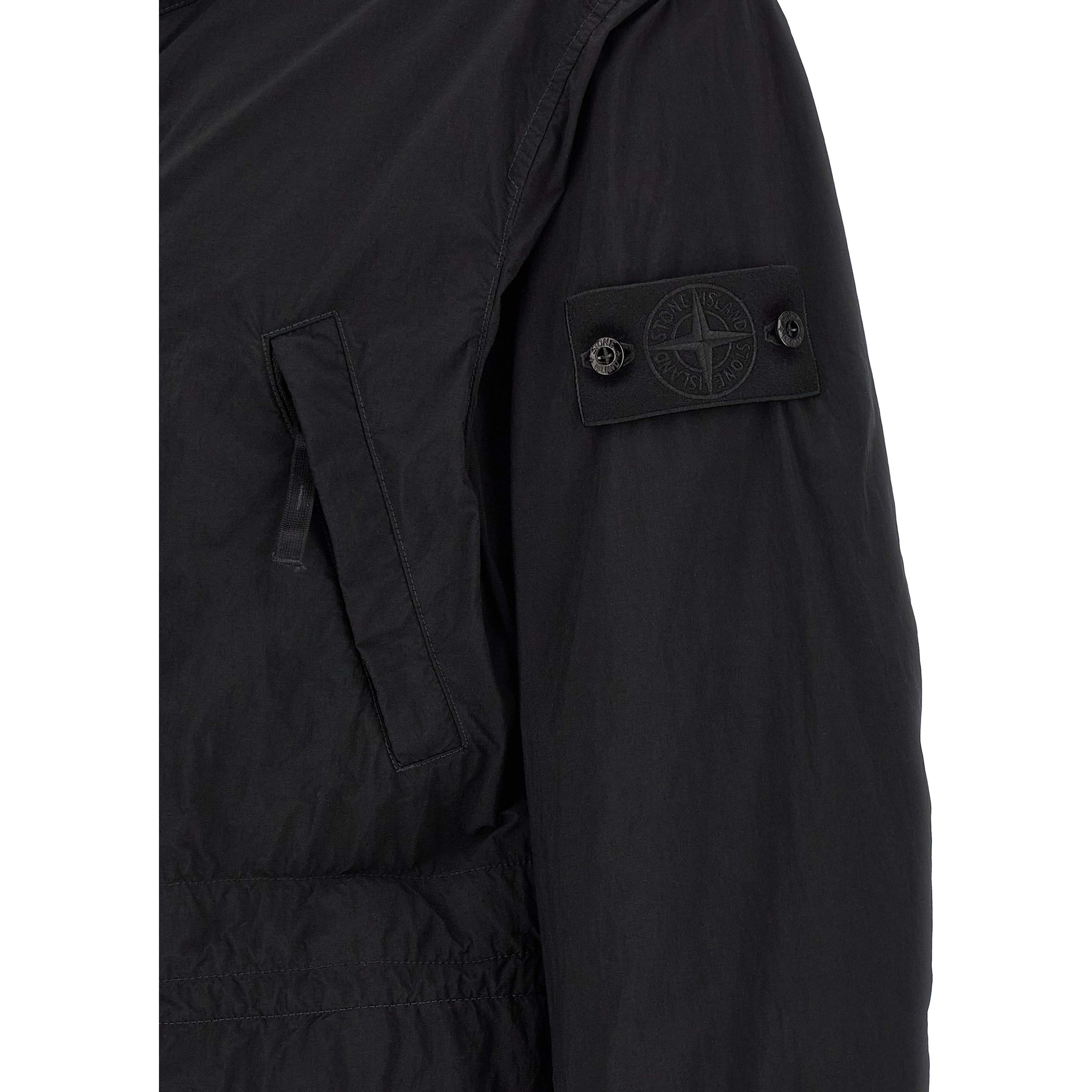 Black Polyamide Shell Jacket