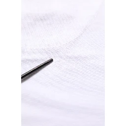 White Cotton Crew Neck Short Sleeves T-shirt