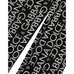 Black White All Over Print Sheer Stretch Tights Socks