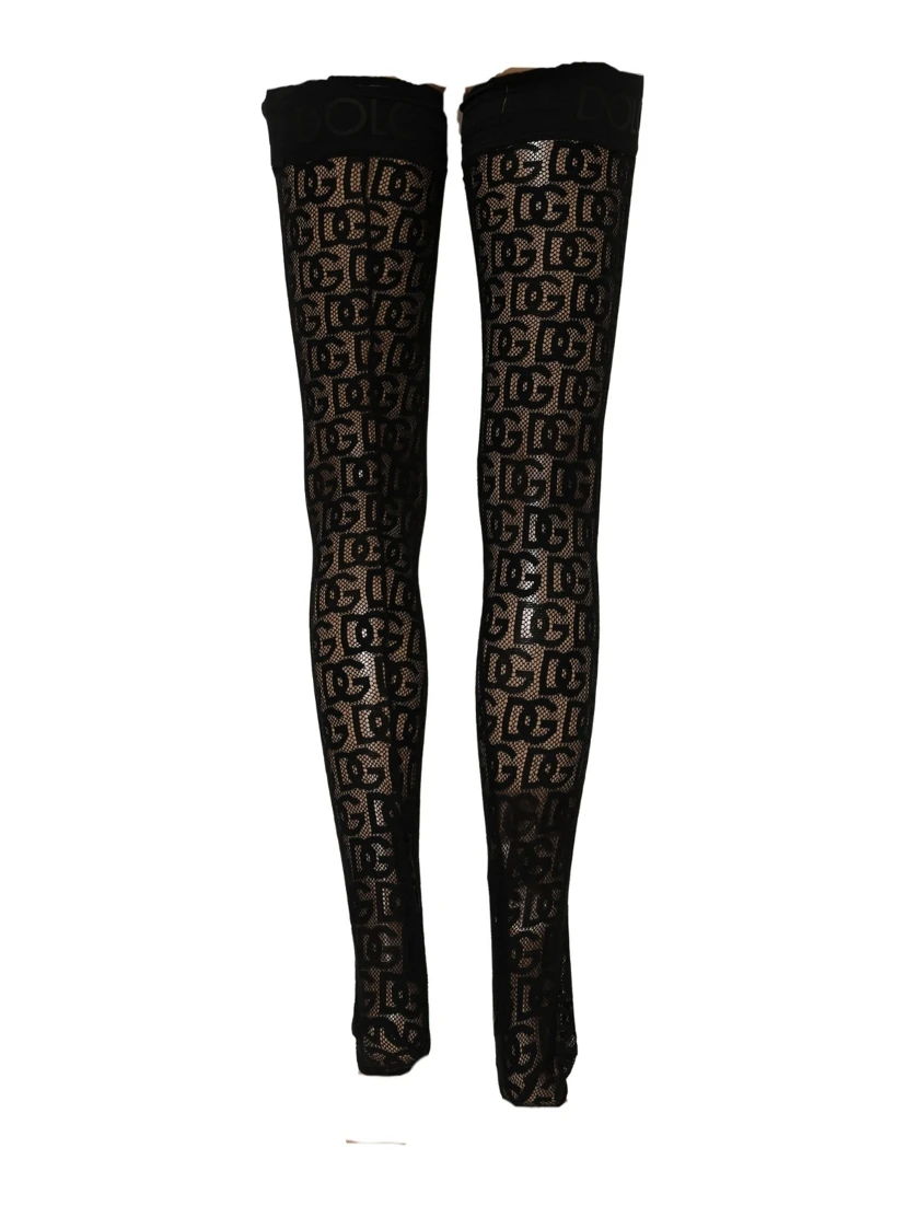 Violet Floral Fishnet Tights Stockings Pantyhose Socks