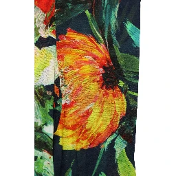 Black Floral Print Tights Sheer Stockings Socks