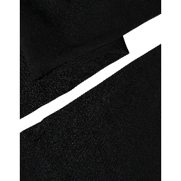 Black 100% Nylon Thigh High Stockings Socks