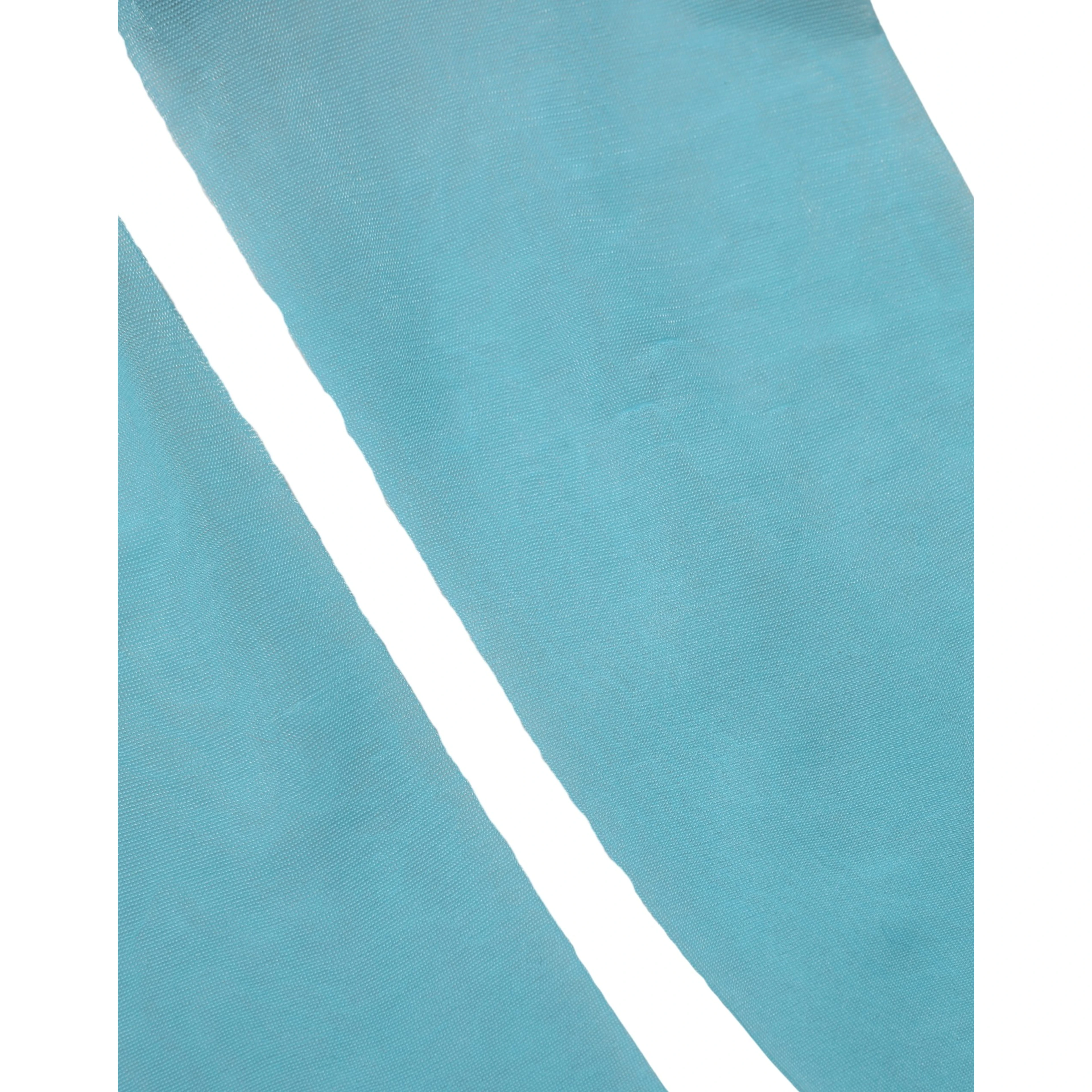 Light Blue Nylon Thigh High Women Accessory Socks