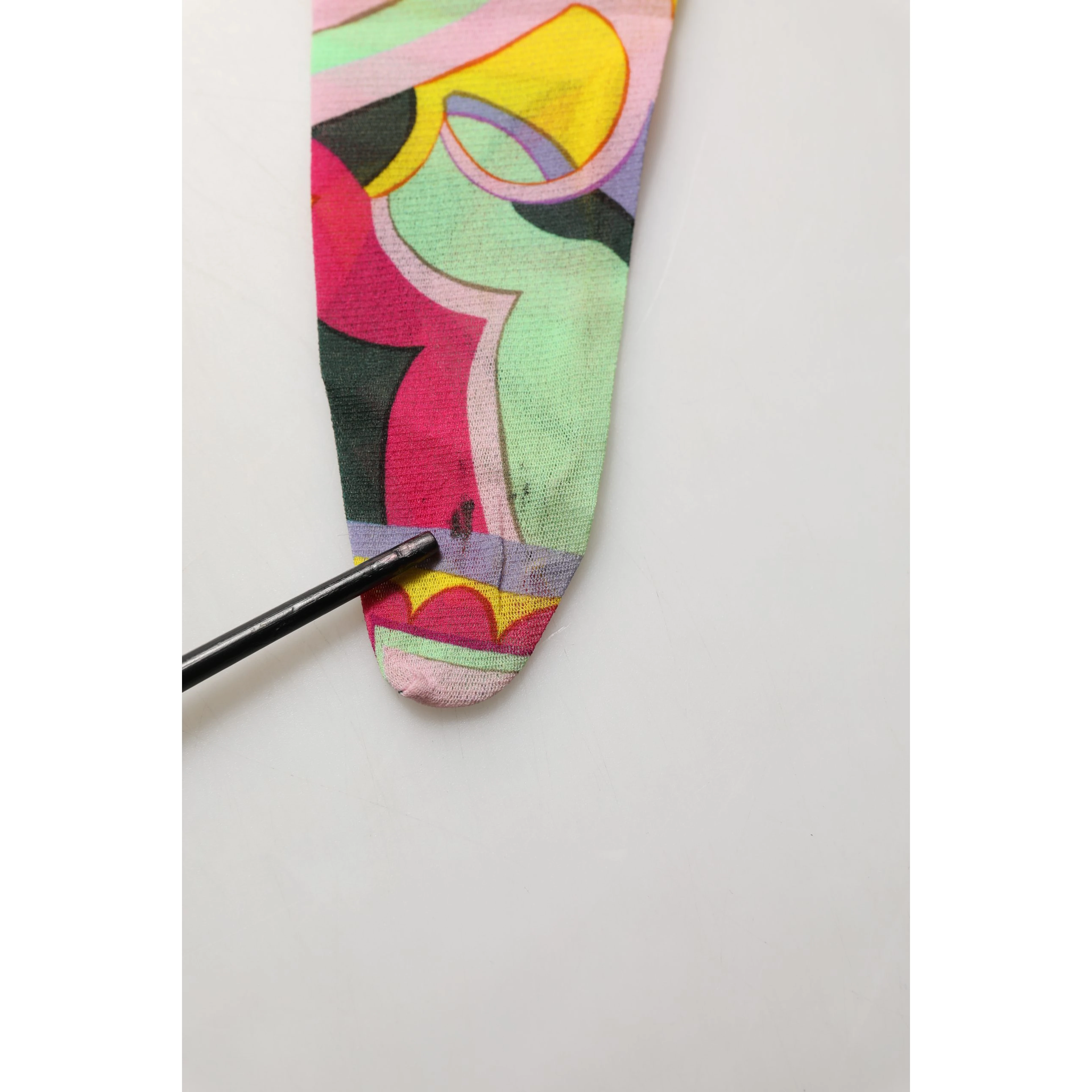 Multicolor Floral Print Tights Stockings Socks