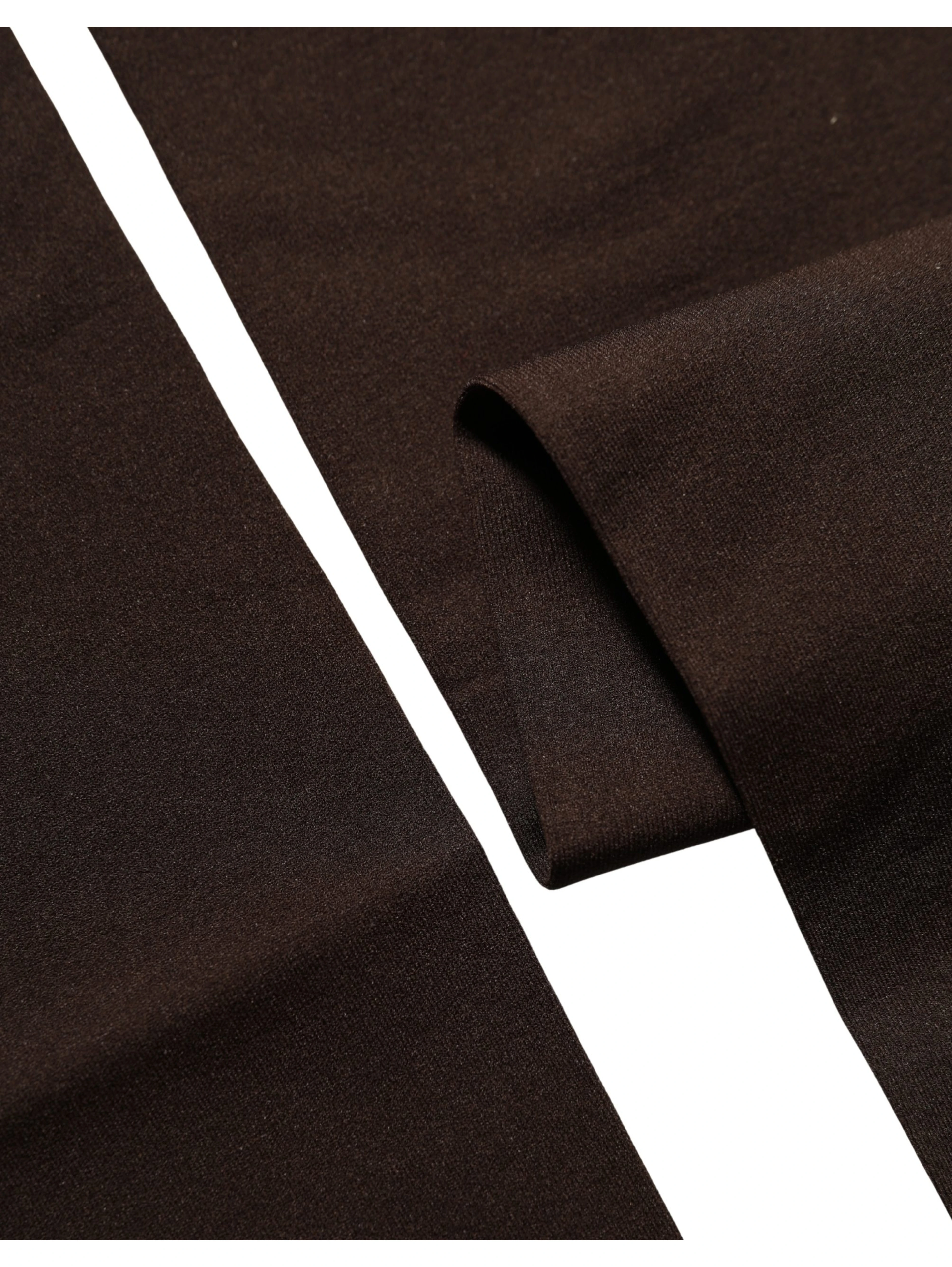 Brown Nylon Over Calf Long Women Accessory Socks