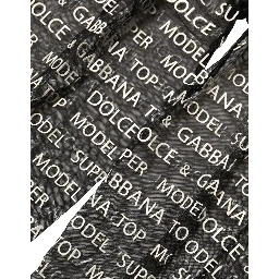 Black White All Over Print Sheer Stretch Tights Socks