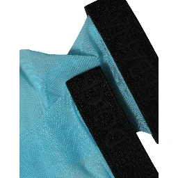 Light Blue Nylon Thigh High Women Accessory Socks