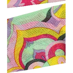 Multicolor Floral Print Tights Stockings Socks