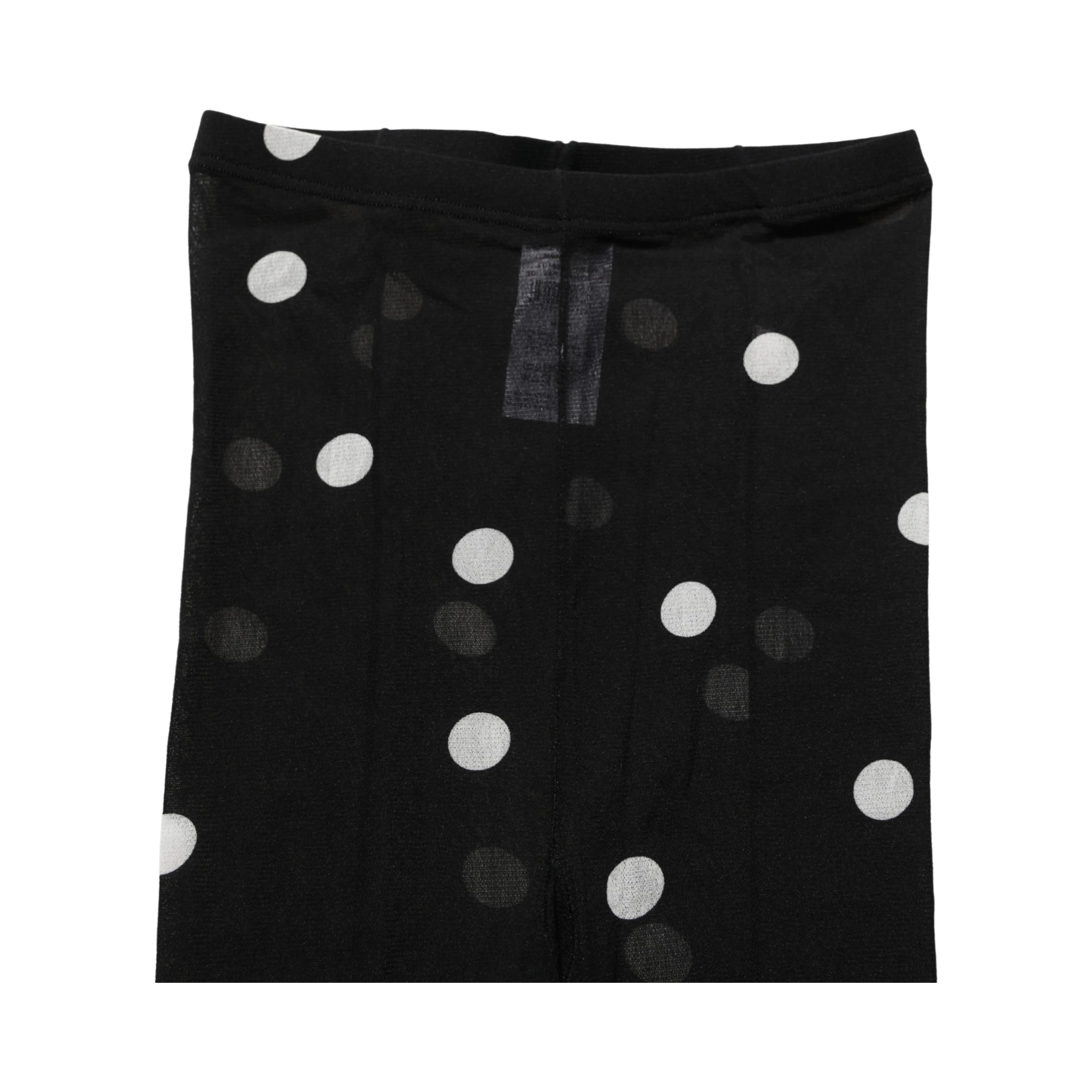 Black Polka Dot Tights Stockings Pantyhose Socks