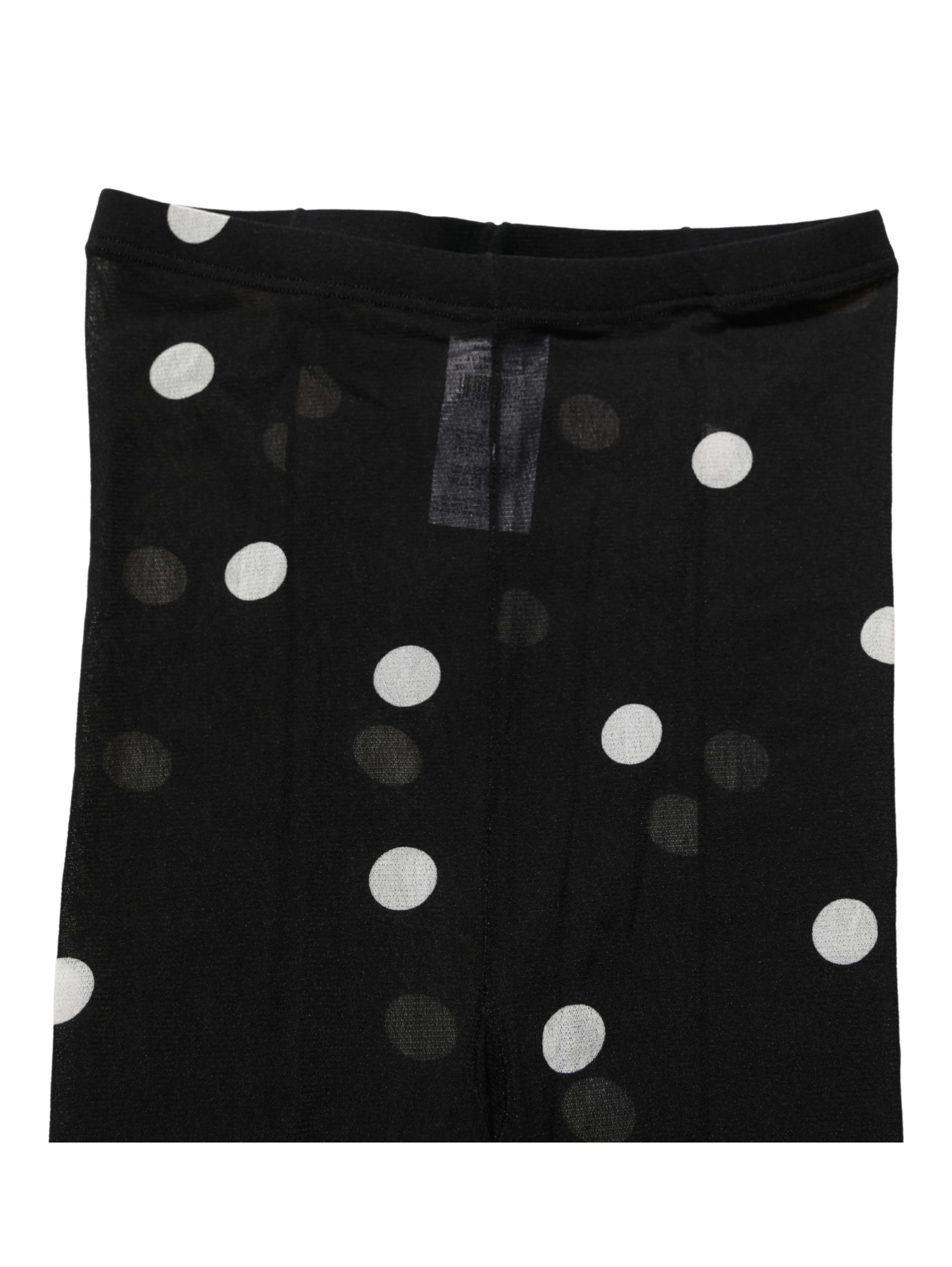 Black Polka Dot Tights Stockings Pantyhose Socks