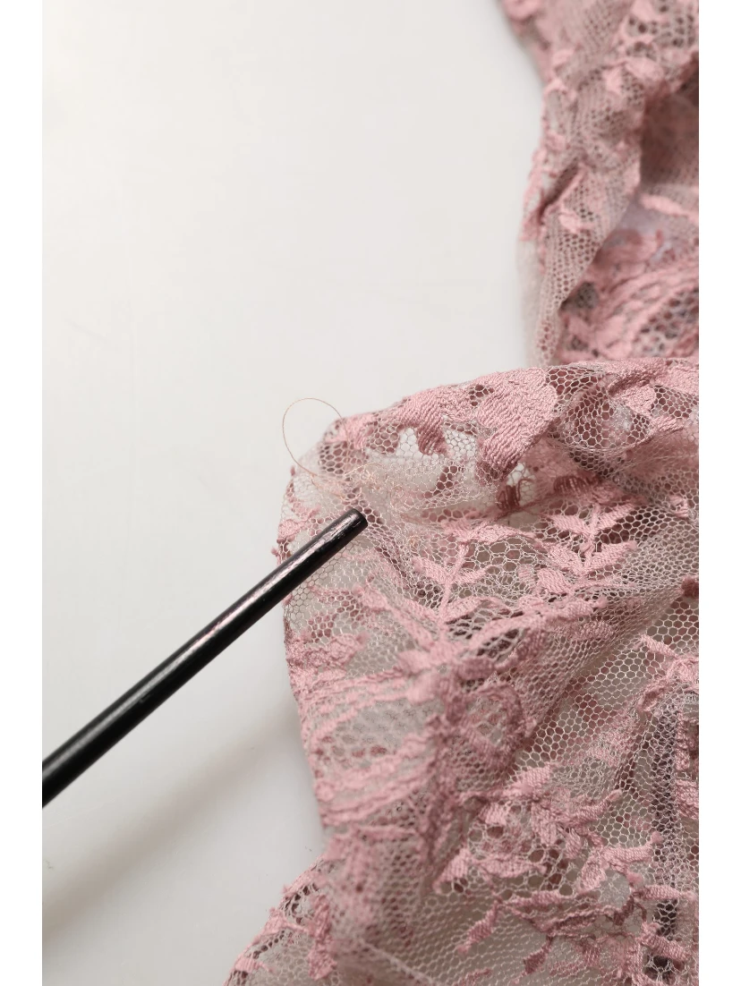 Pink Floral Lace Tights Stockings Pantyhose Socks