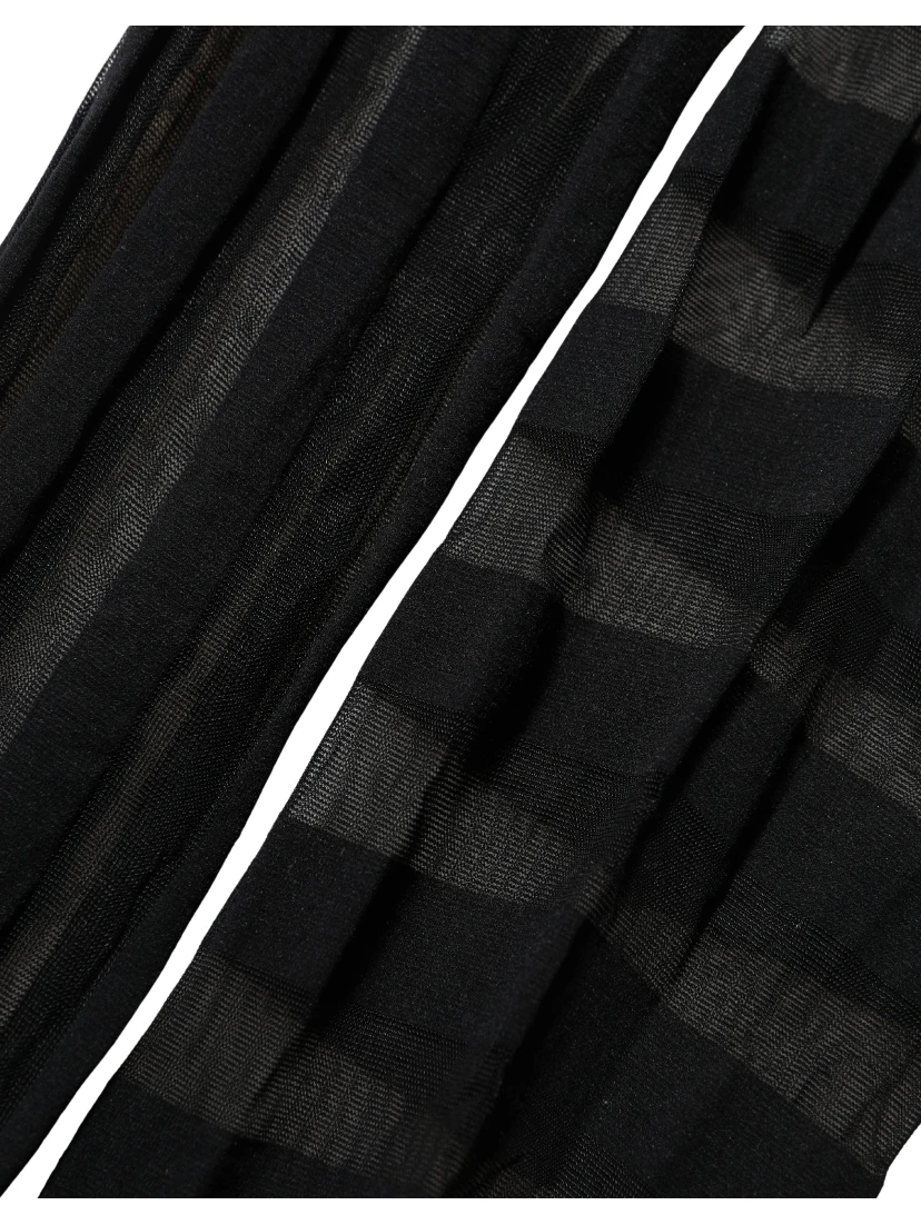 Black Stripes Tights Stockings Pantyhose Socks