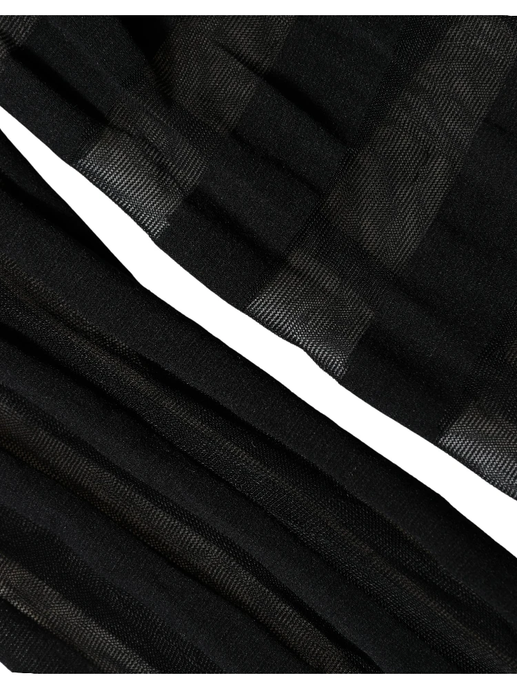 Black Stripes Tights Stockings Pantyhose Socks