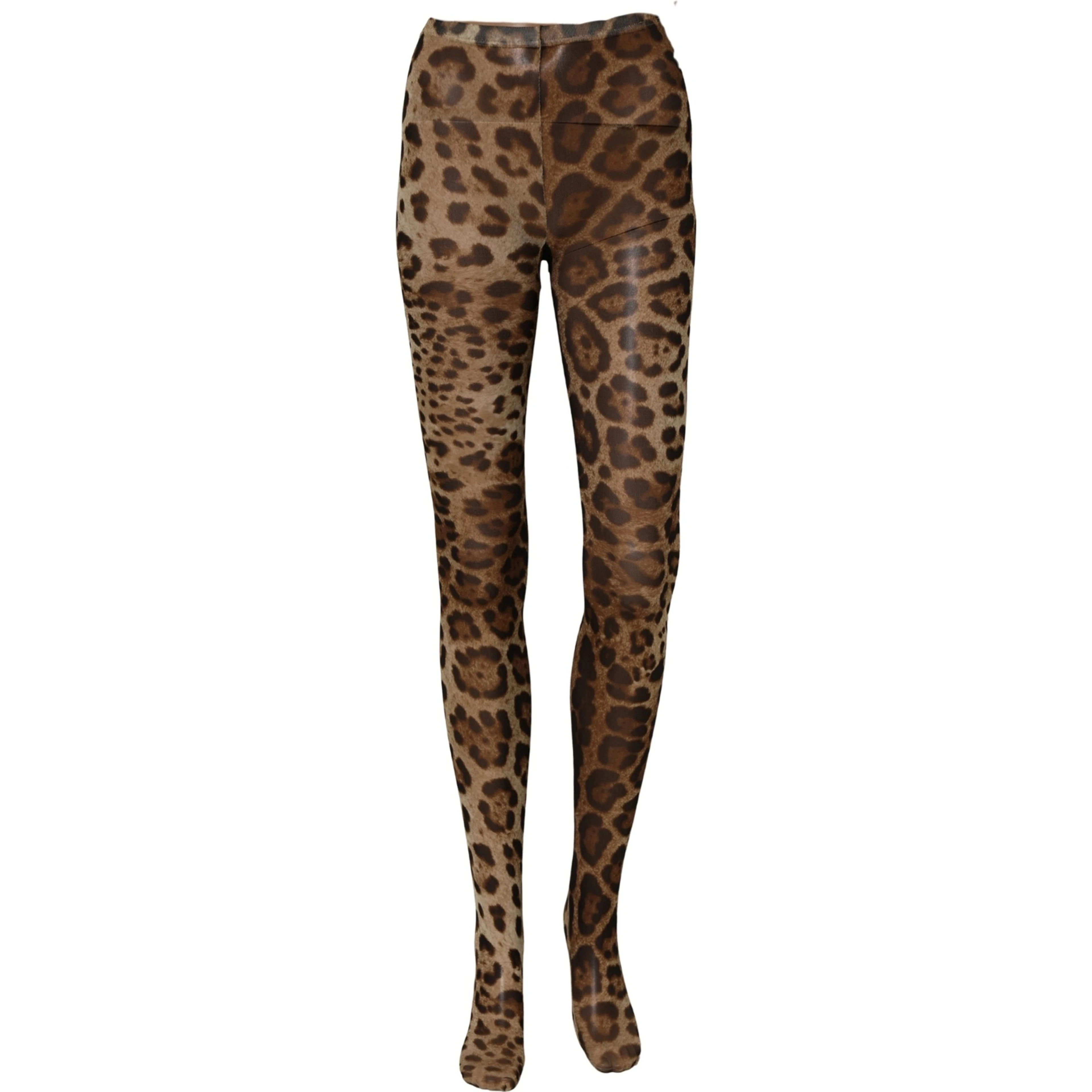 Brown Leopard Nylon Tights Stocking Pantyhose Socks