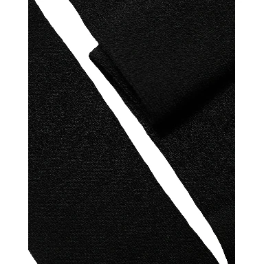 Black Wool Knit Calf Long Women Accessory Socks