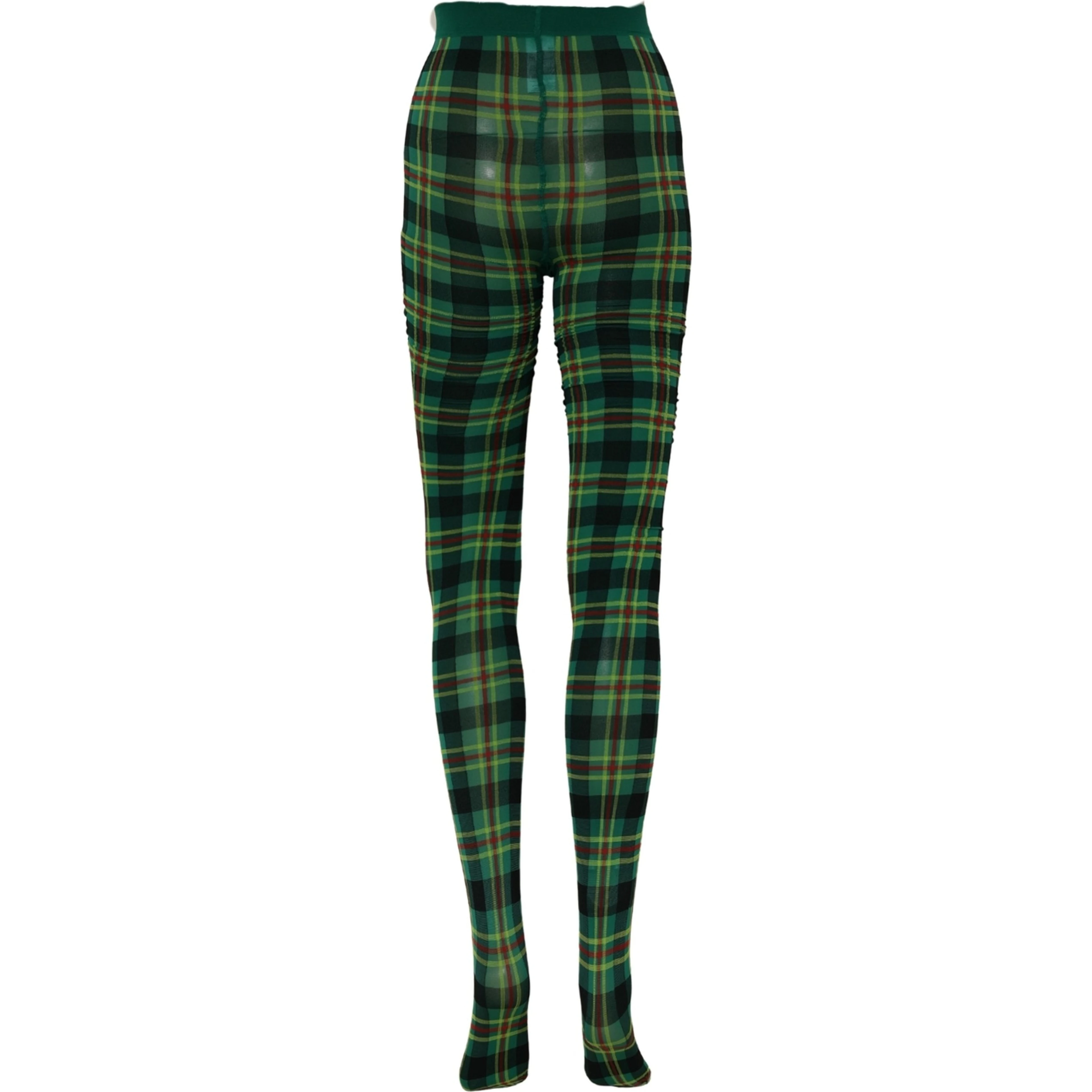 Multicolor Plaid Tights Stocking Pantyhose Socks