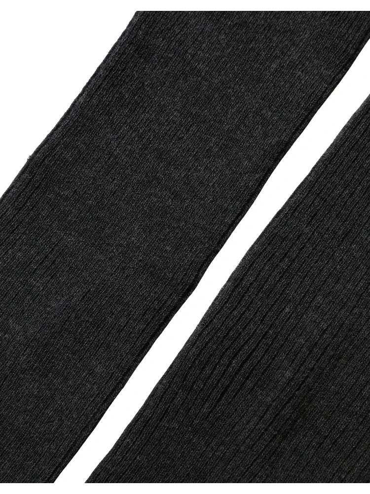 Gray Cotton Tights Stocking Pantyhose Socks