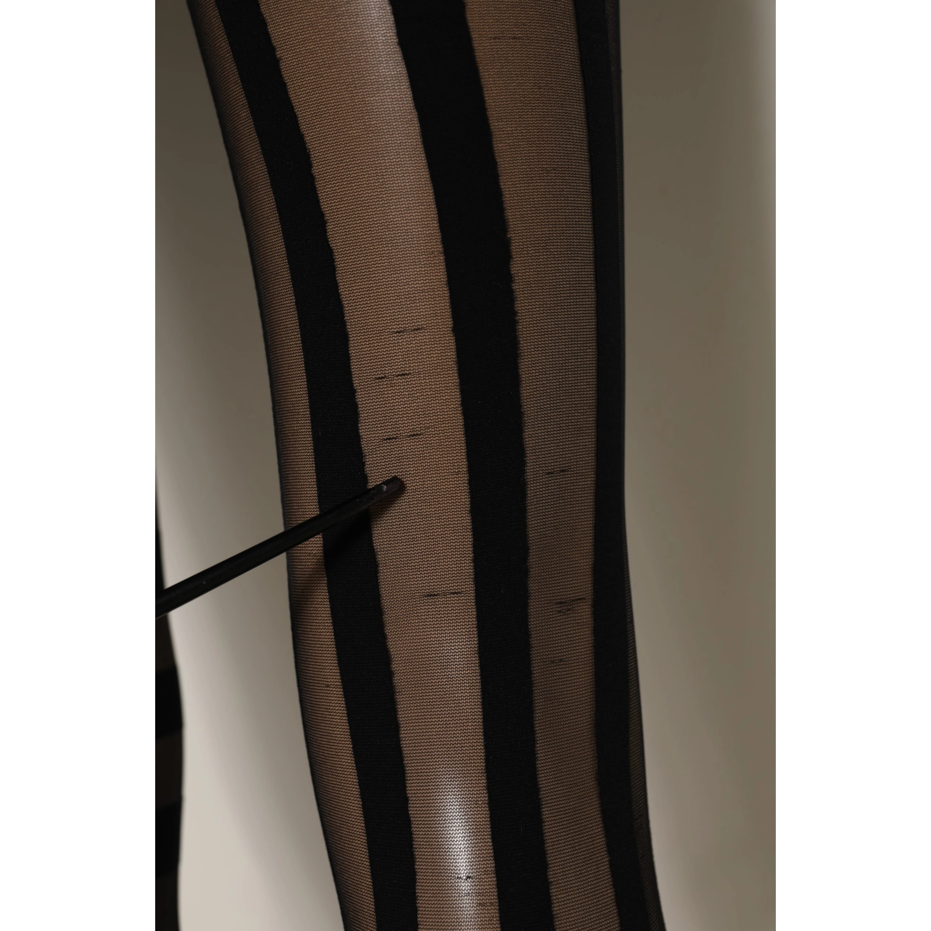 Black Stripes Tights Stockings Pantyhose Socks
