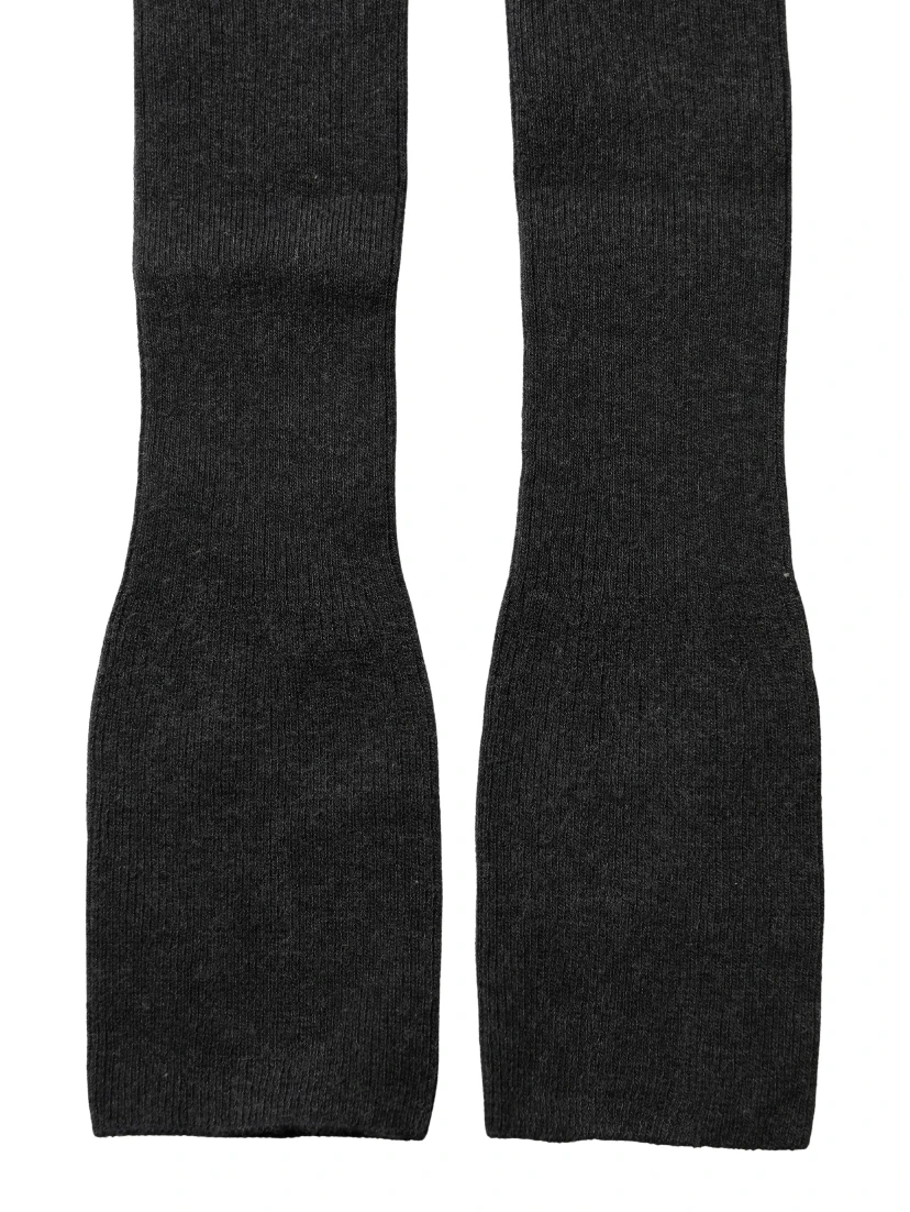 Gray Cotton Tights Stocking Pantyhose Socks
